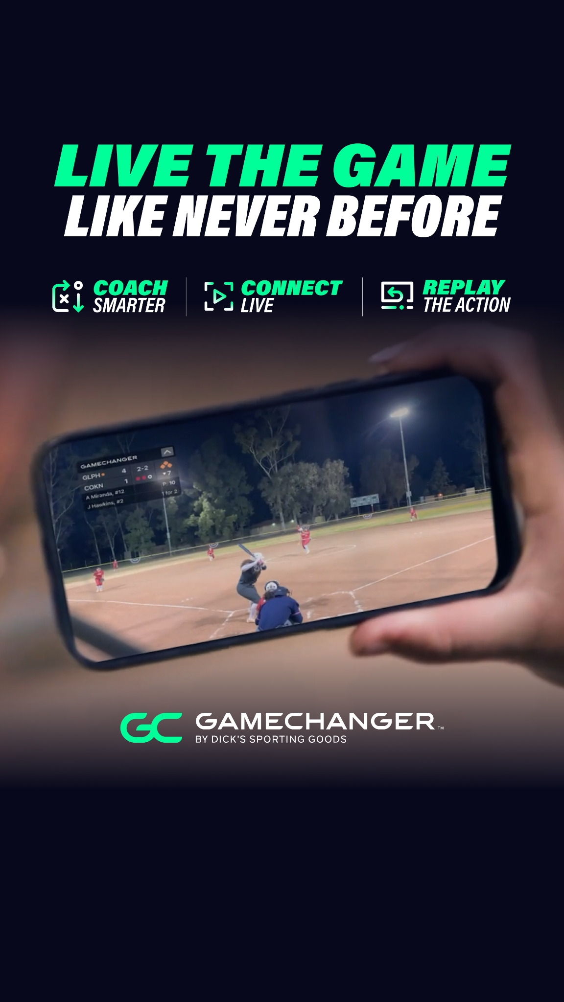 GameChanger Facebook ad from May 3, 2026