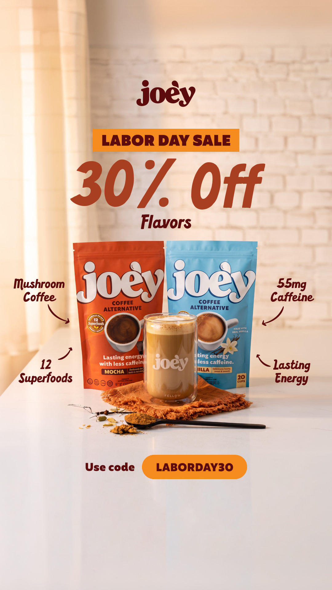 Joe'y Facebook ad