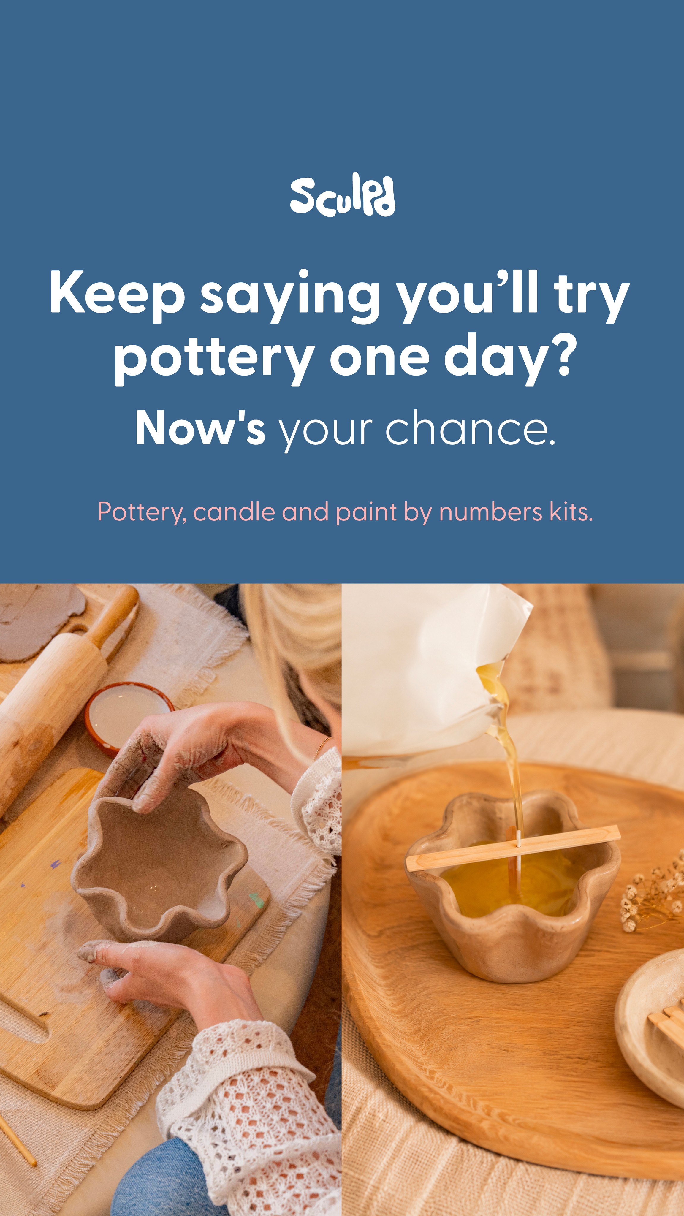 Sculpd Facebook ad