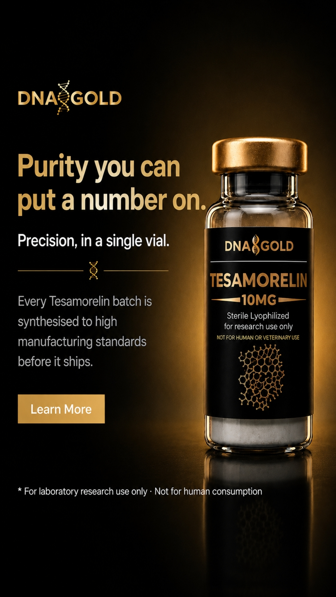 DNA Gold Facebook ad from Jul 14, 2026