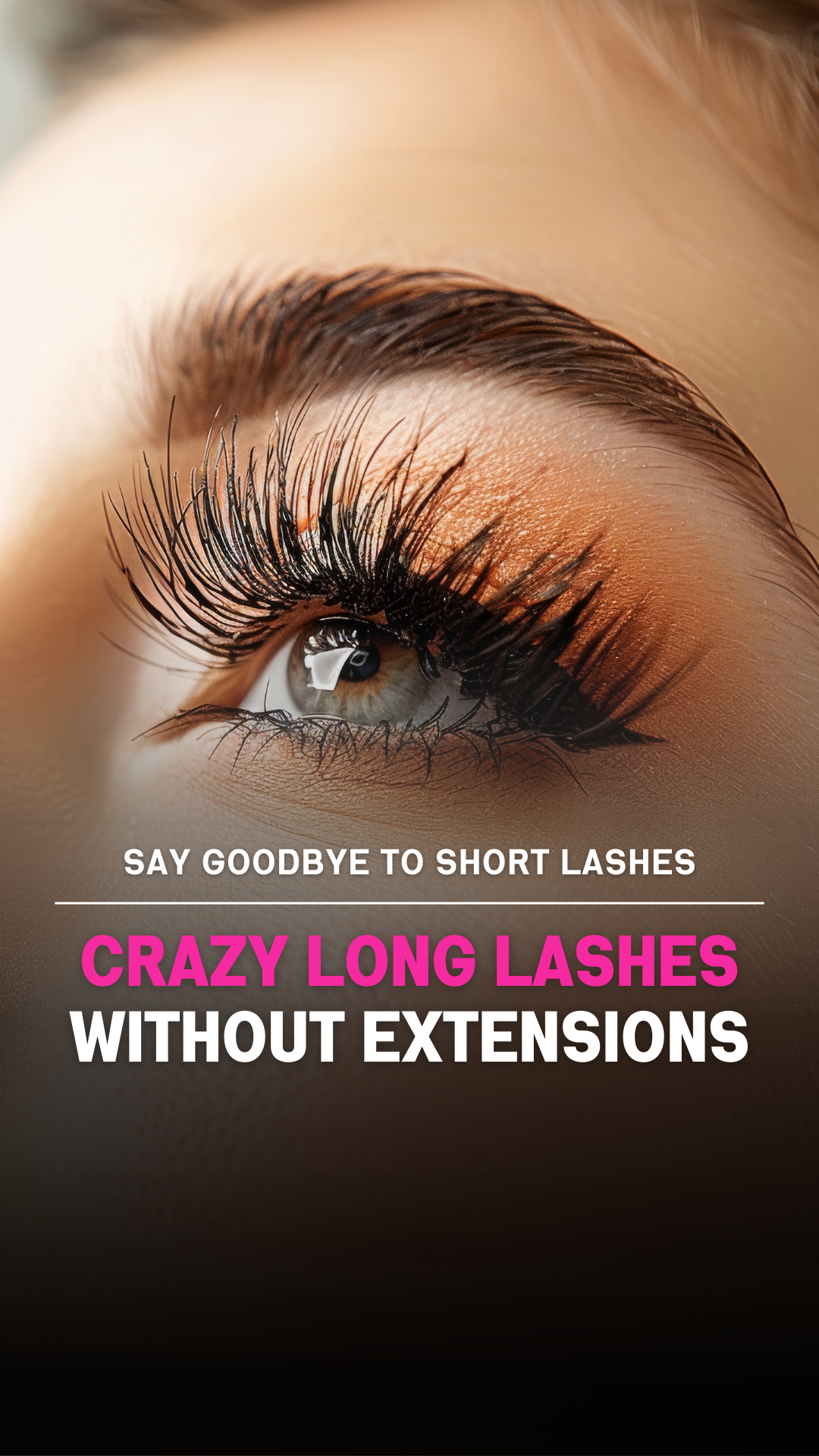 LifeCell Skin Facebook ad: Nature's Secret to Longer Lashes