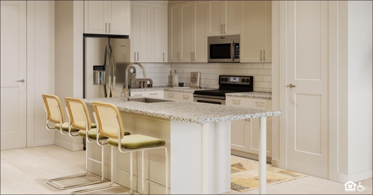 The Laurel Facebook ad: 1, 2 & 3 Bedrooms Available