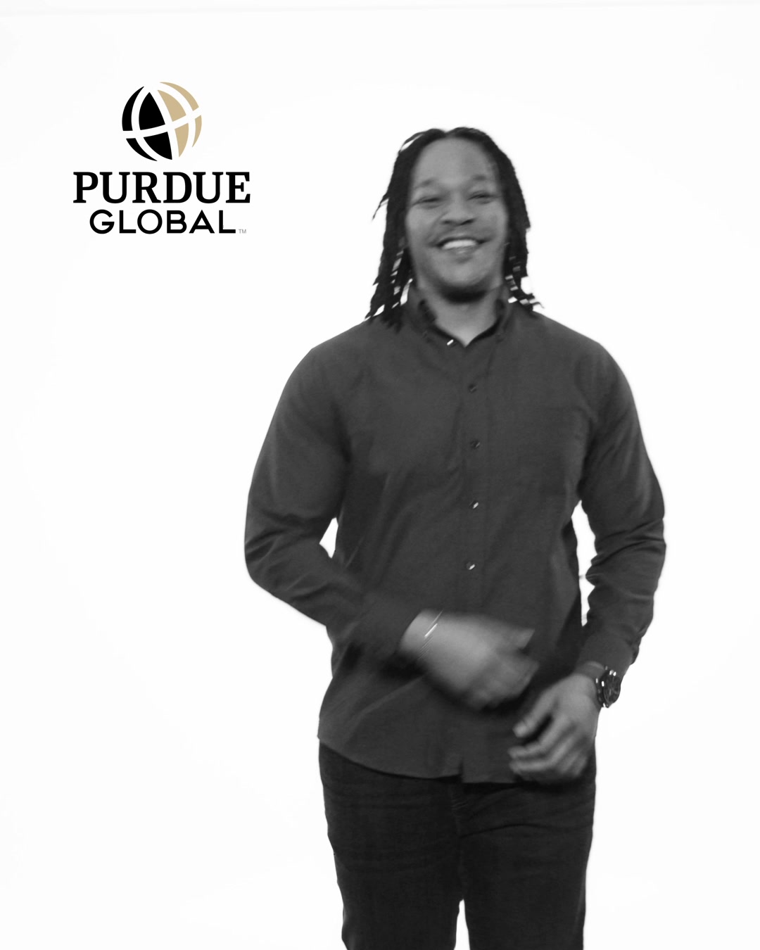 Purdue Global Facebook ad: Finish What You Started