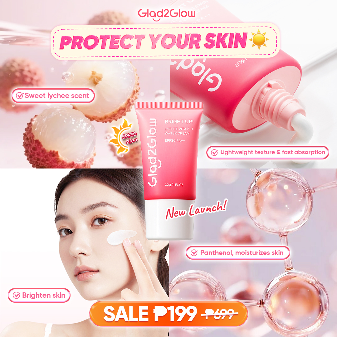 Glad2Glow'Philippines Facebook ad