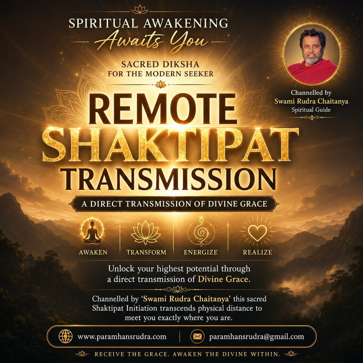 Swami Rudra Chaitanya Facebook ad