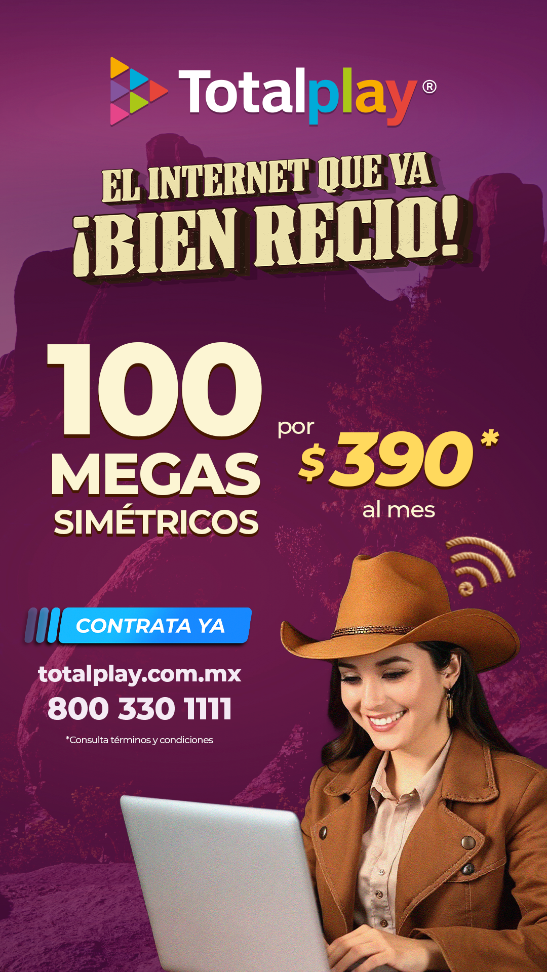 Totalplay Facebook ad