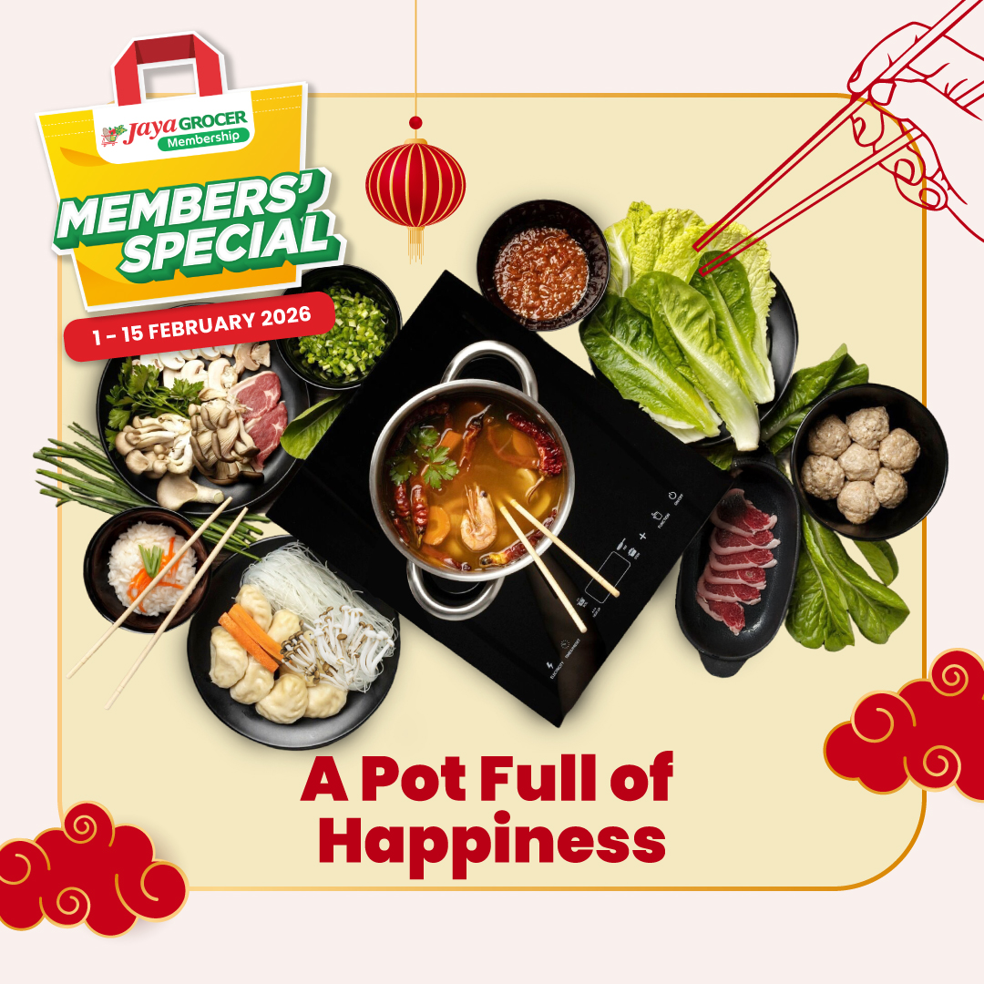 Jaya Grocer Facebook ad: Celebrate the upcoming festivities with Members’ Special…