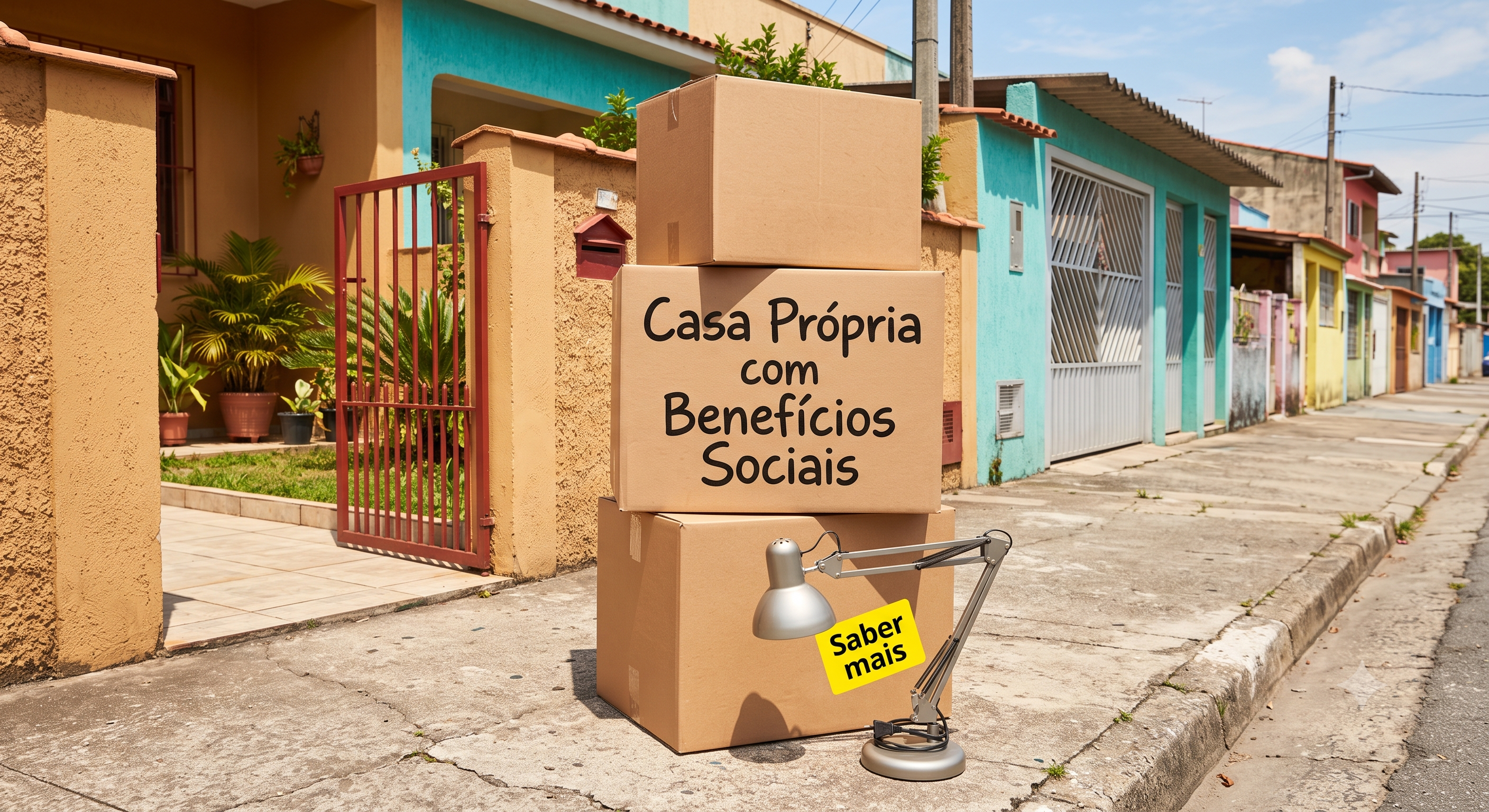 ModernReader Facebook ad: Casa Própria com Benefícios Sociais
