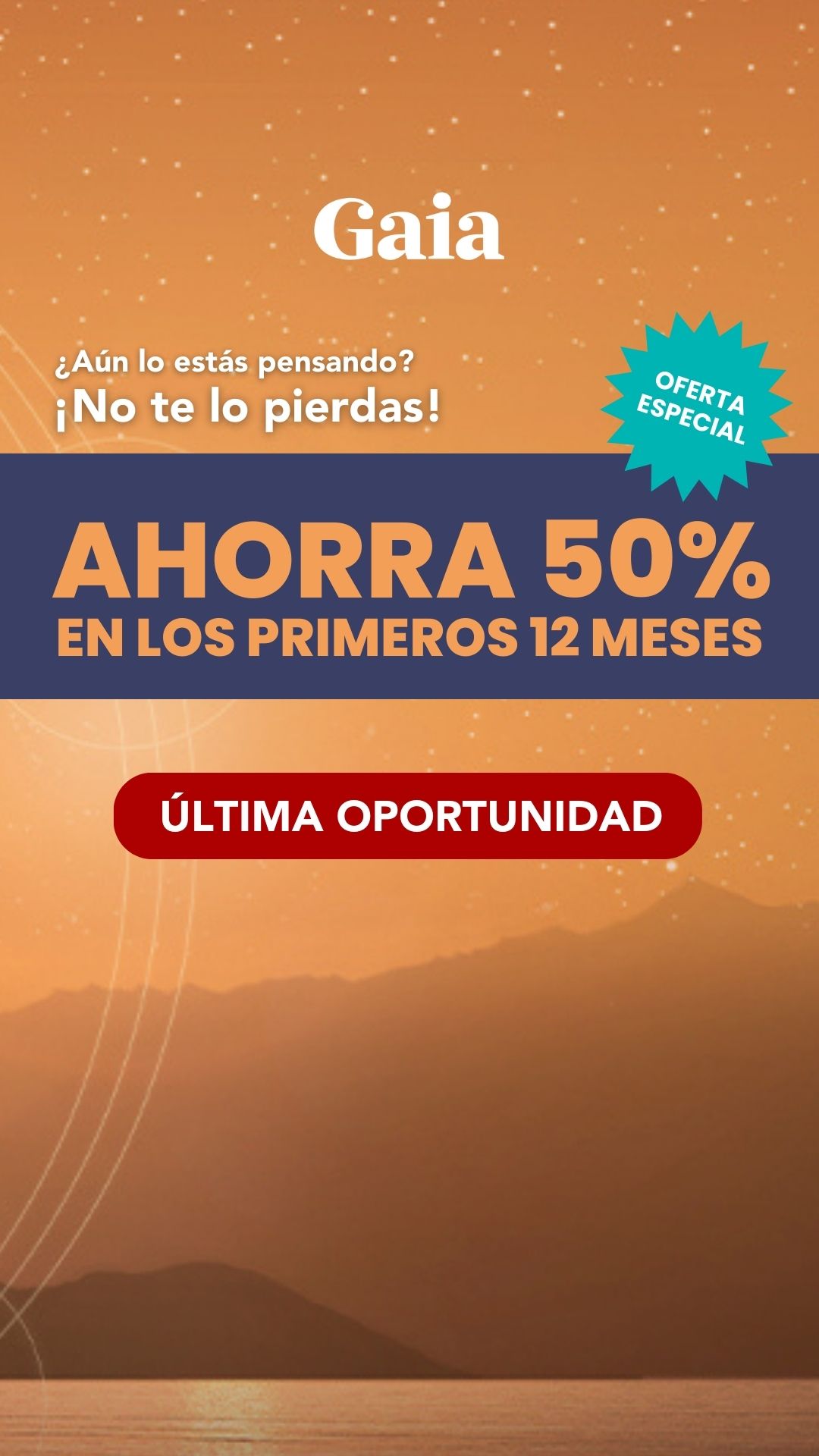 Tú eres Gaia Facebook ad