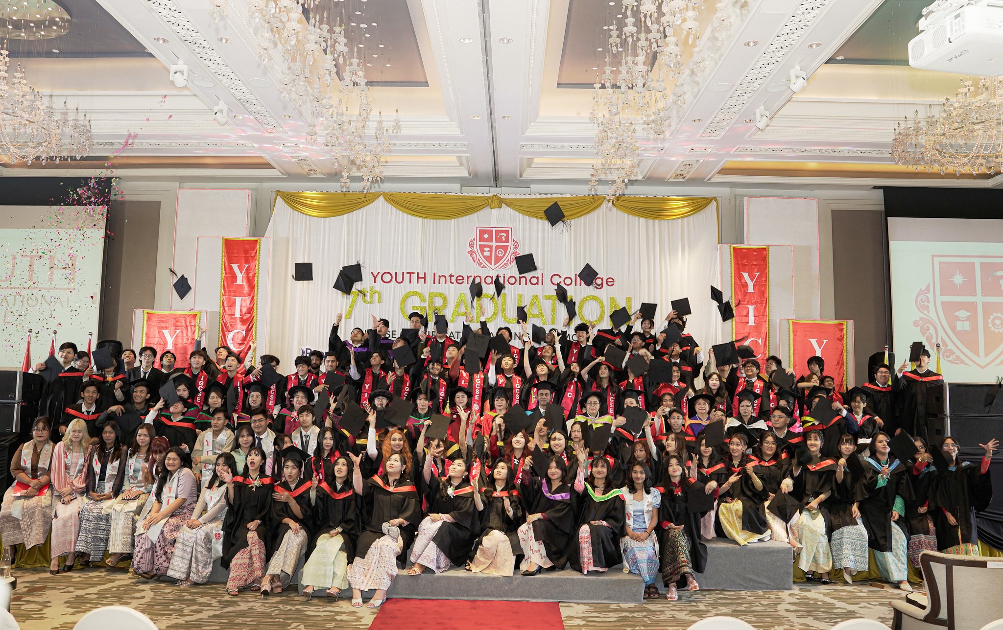 YIC - YOUTH International College Facebook ad: 𝐂𝐨𝐧𝐠𝐫𝐚𝐭𝐮𝐥𝐚𝐭𝐢𝐨𝐧𝐬 𝐭𝐨 𝐨𝐮𝐫…