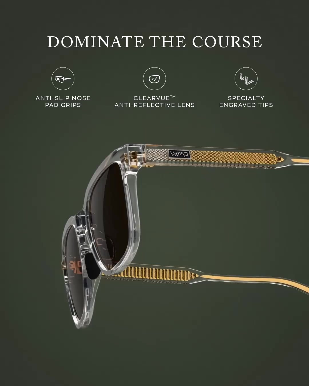 WMP Eyewear Facebook ad: Designed in Scottsdale, AZ