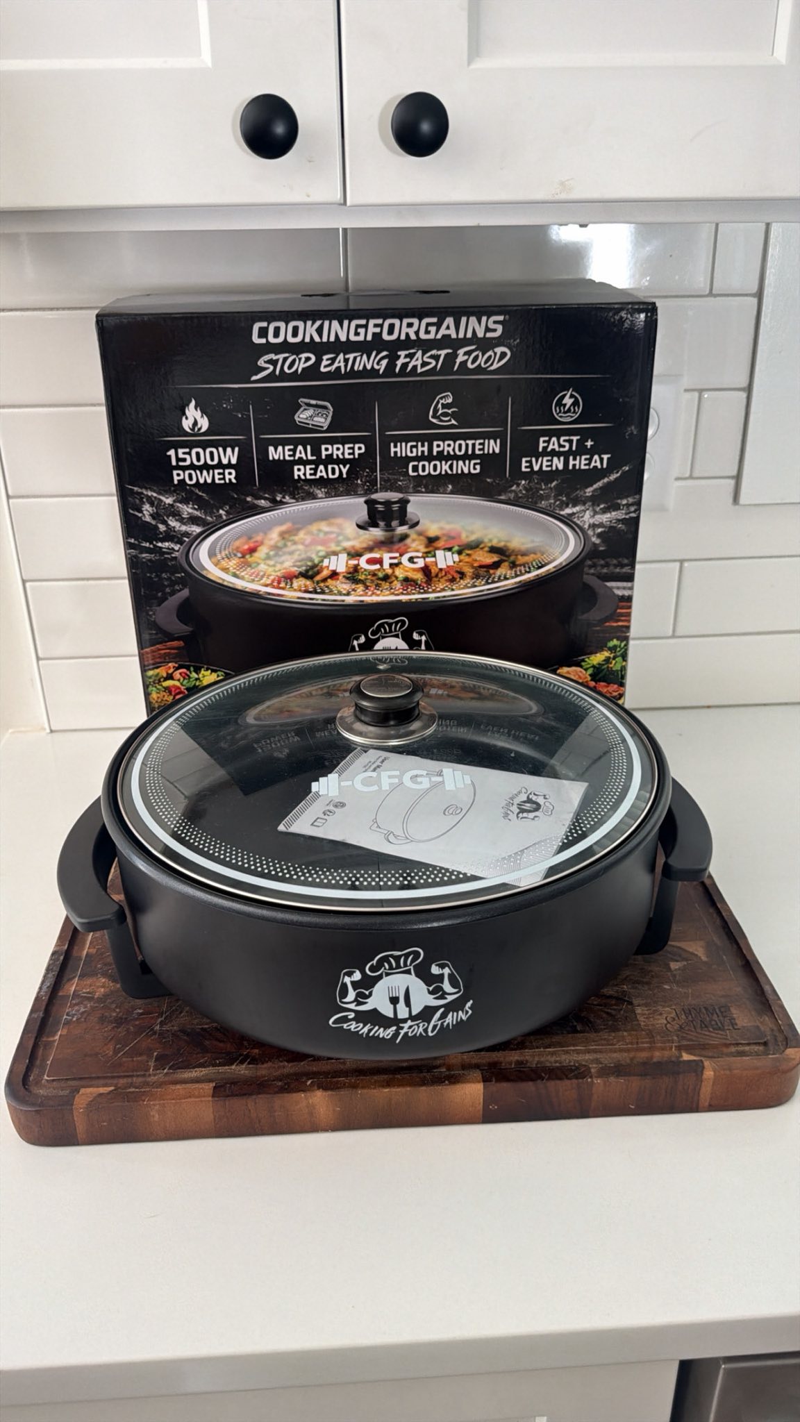 Cookingforgains Facebook ad