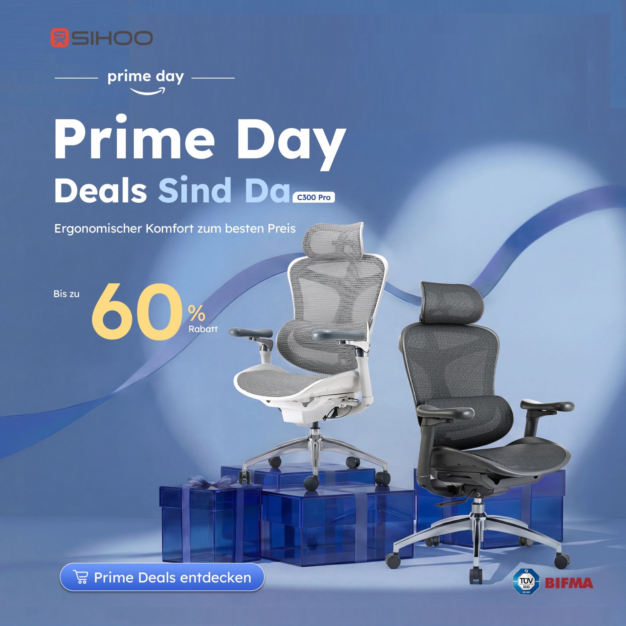 Sihoo Deutschland Facebook ad: Sihoo Doro C300 Pro: Das Premium-Upgrade