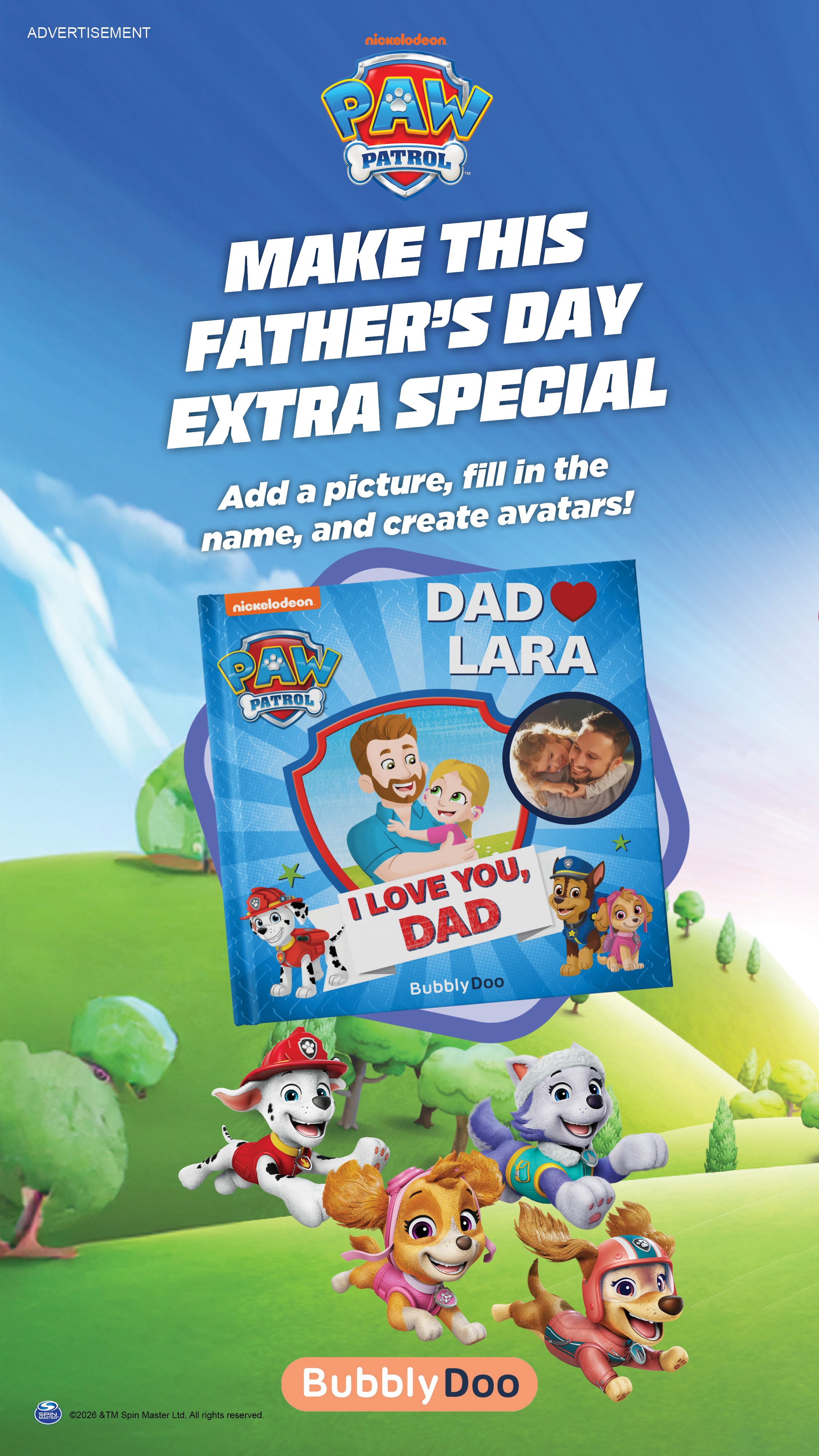 BubblyDoo Facebook ad