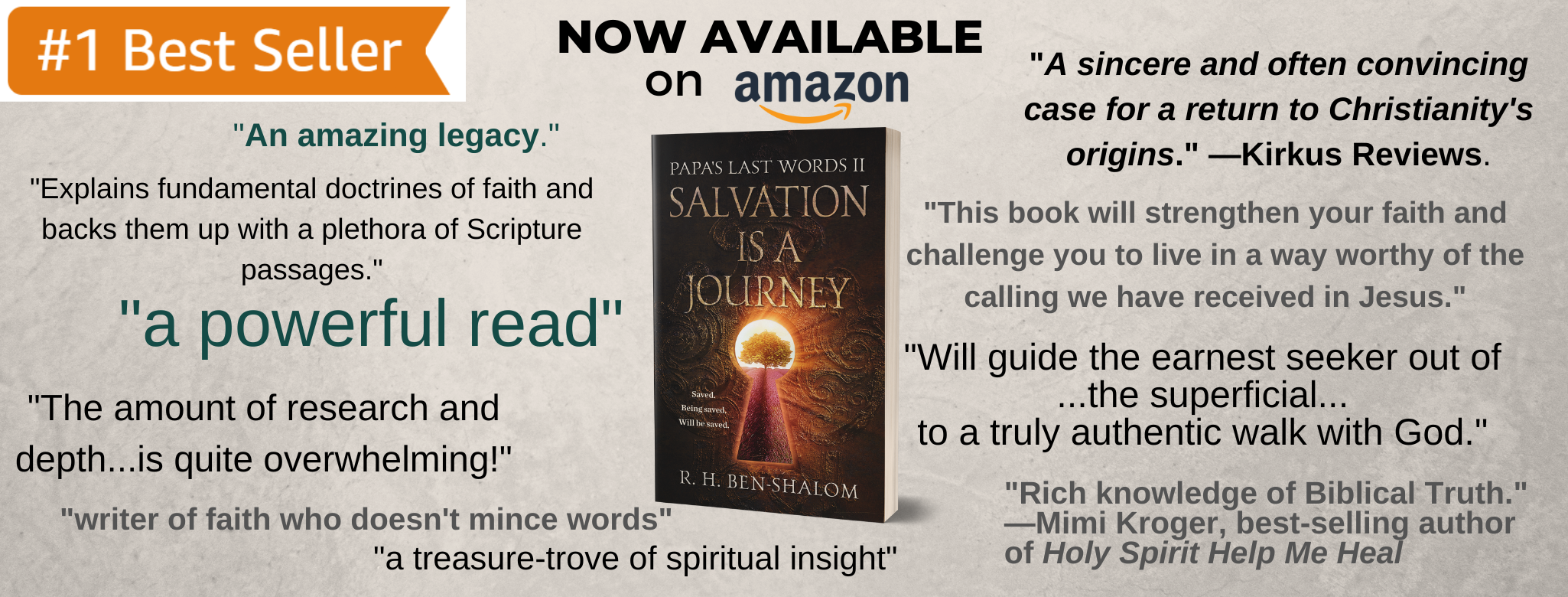 R. H. Ben-Shalom Facebook ad: Salvation Is a Journey