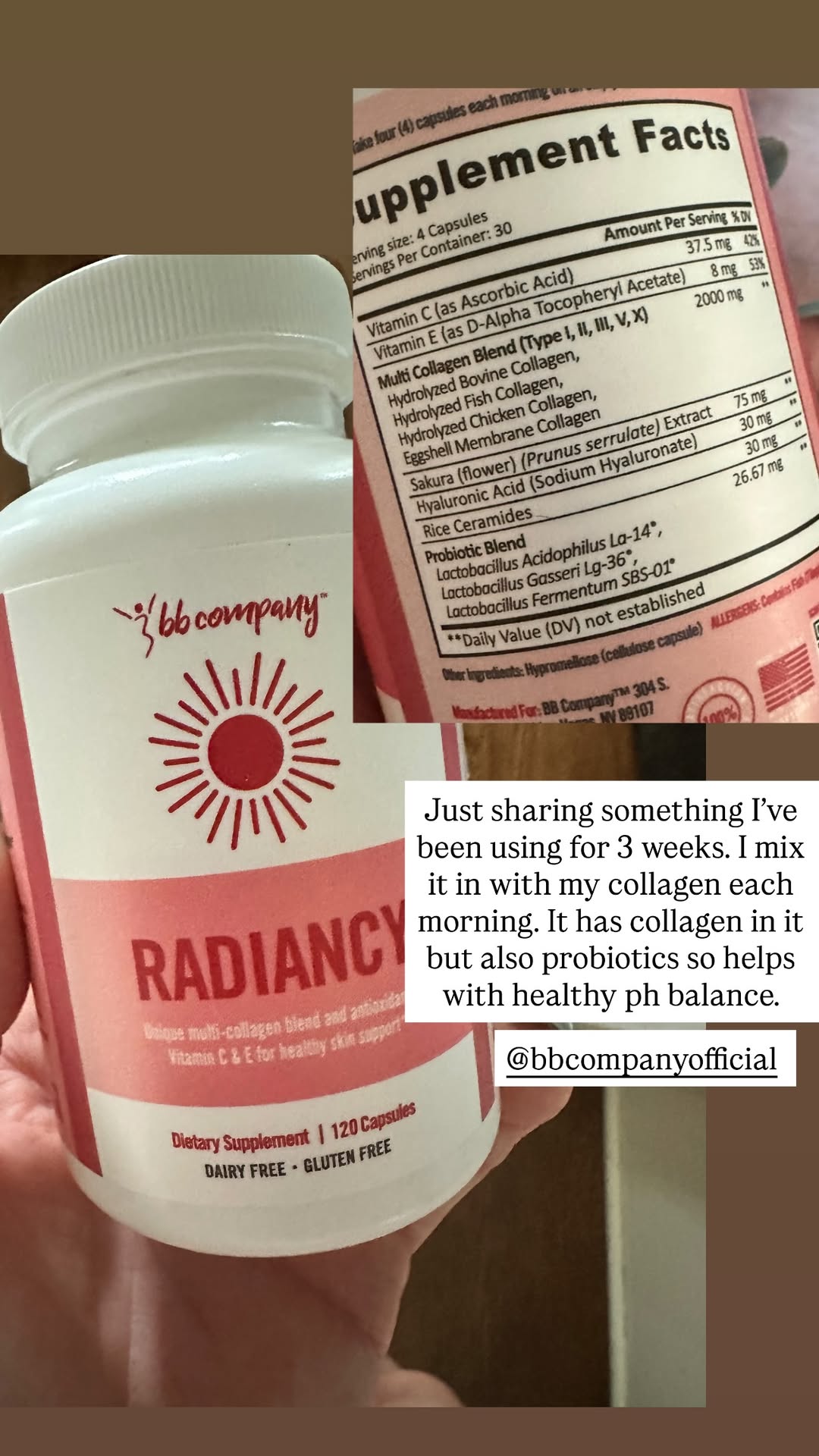 Radiancy Facebook ad