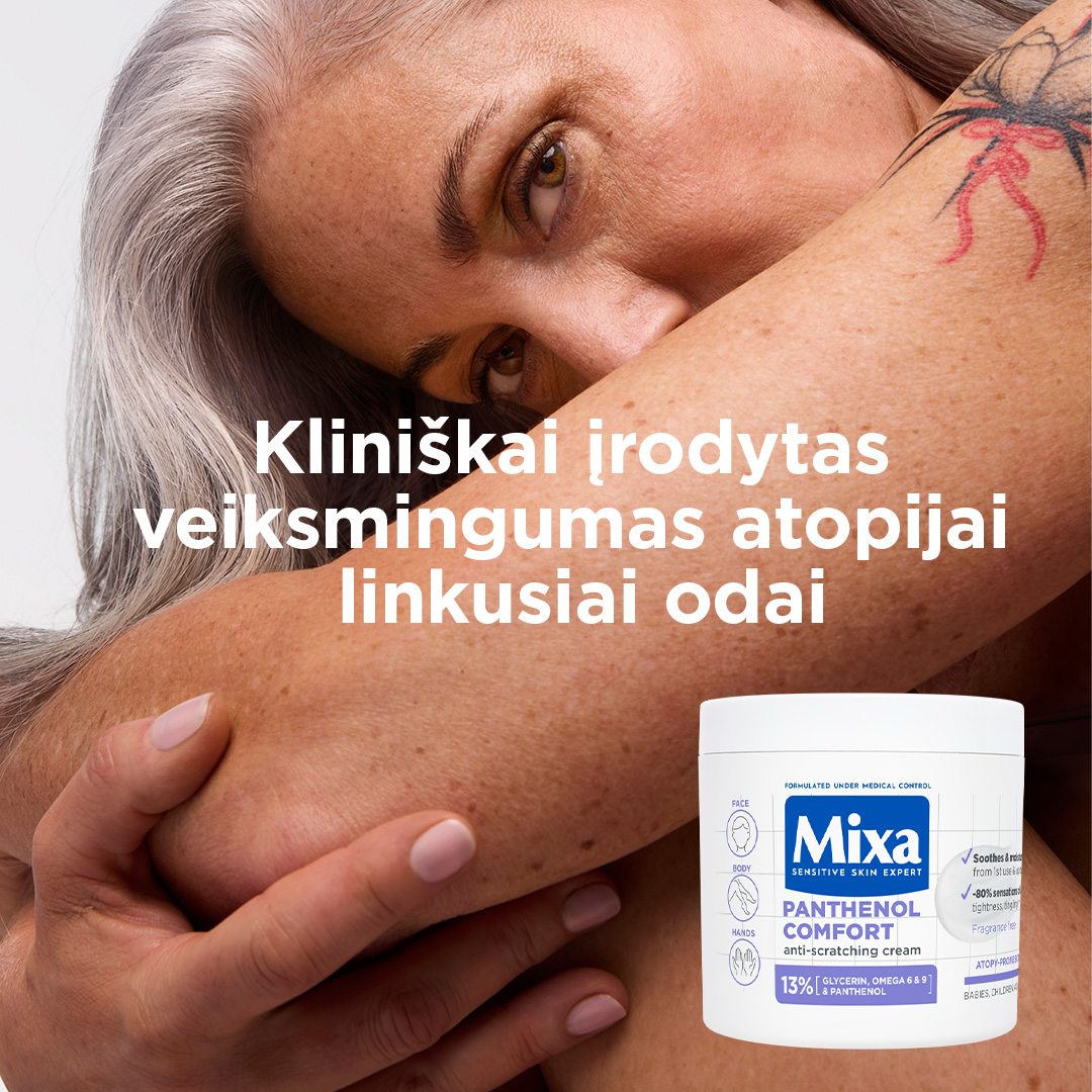 Mixa Facebook ad: Daugiafunkcis kremas
