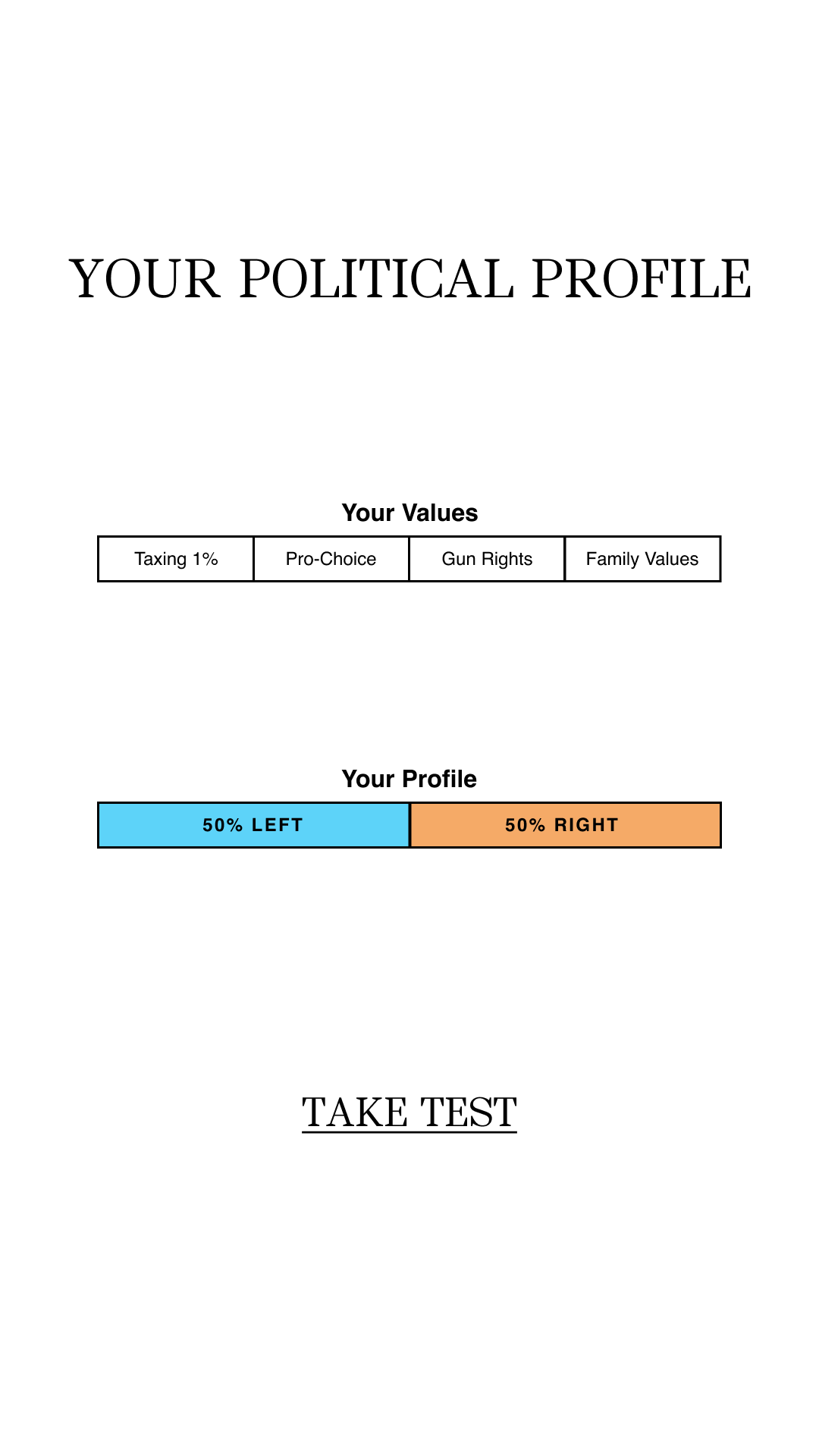 Quizzes for You Facebook ad