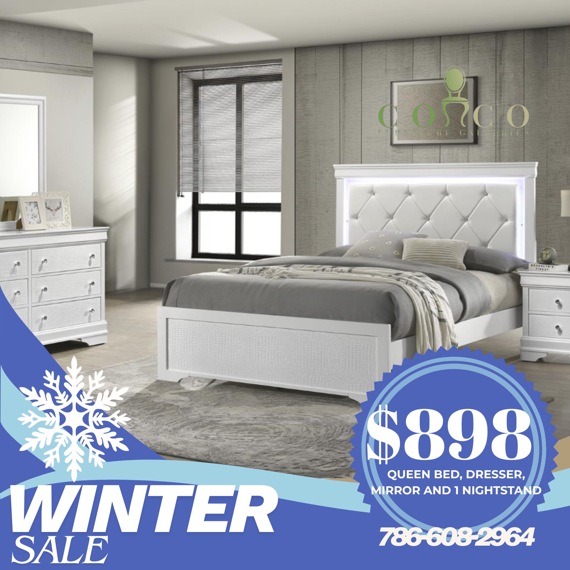 Coco Furniture Gallery - NW 7st Facebook ad: Winter FURNITURE SALE!