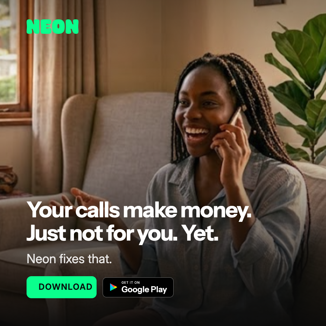 Neon Mobile Facebook ad