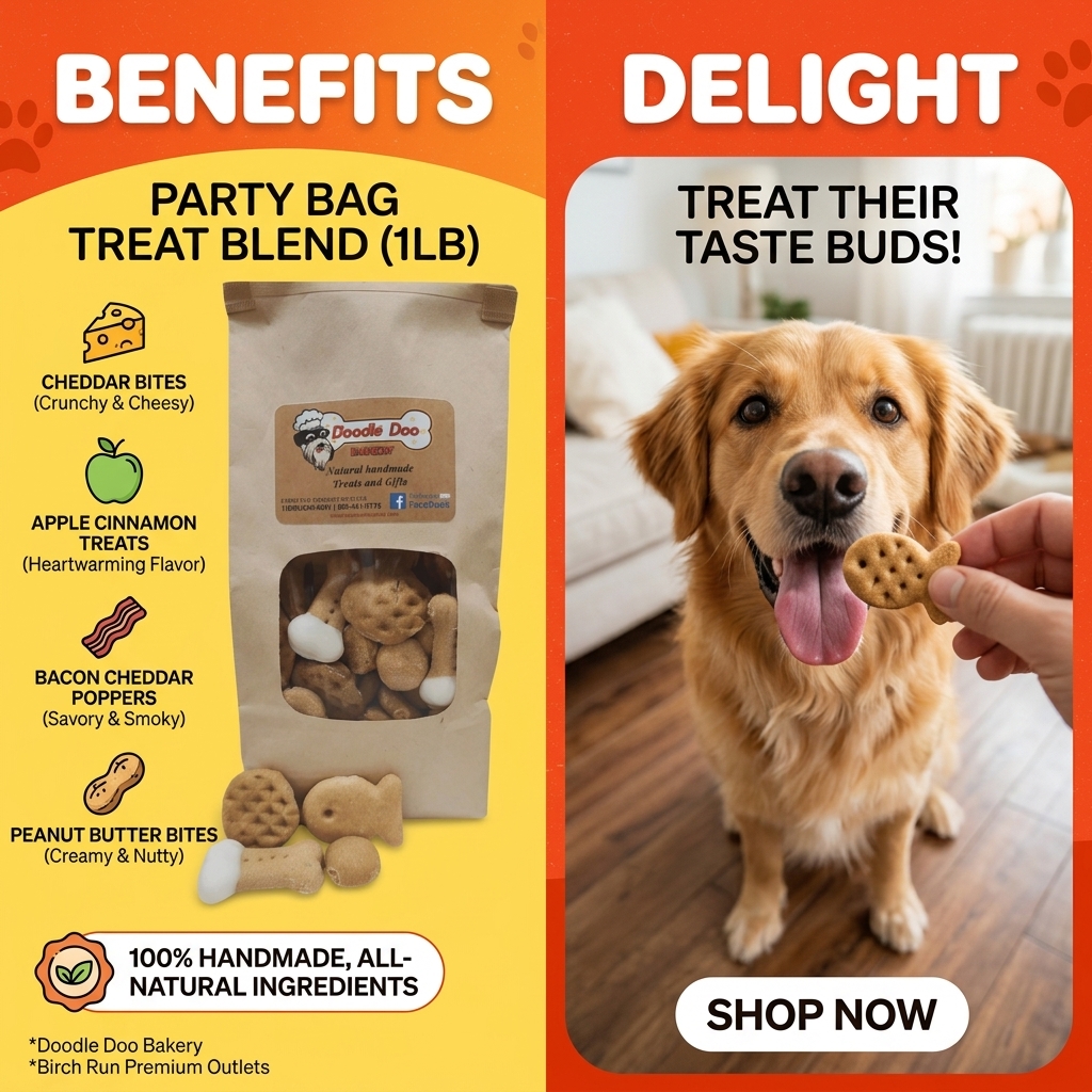 NomnomPaw Facebook ad: Ultimate Dog Treat Adventure!
