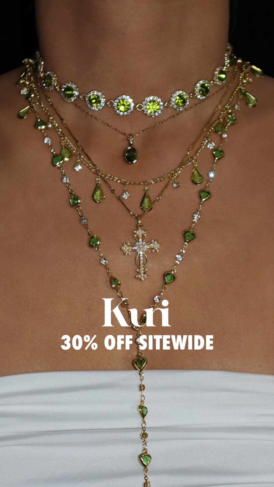 Kuri jewelry Facebook ad