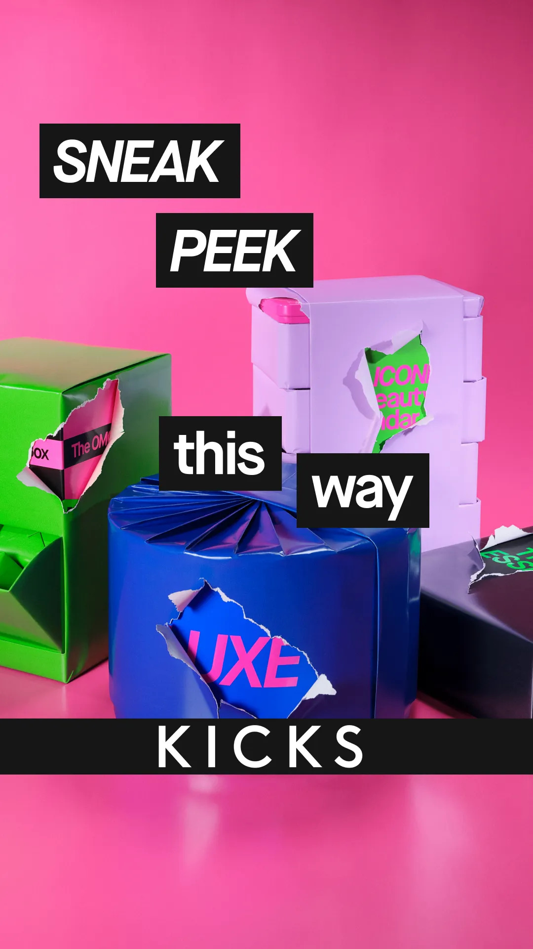 KICKS Facebook ad