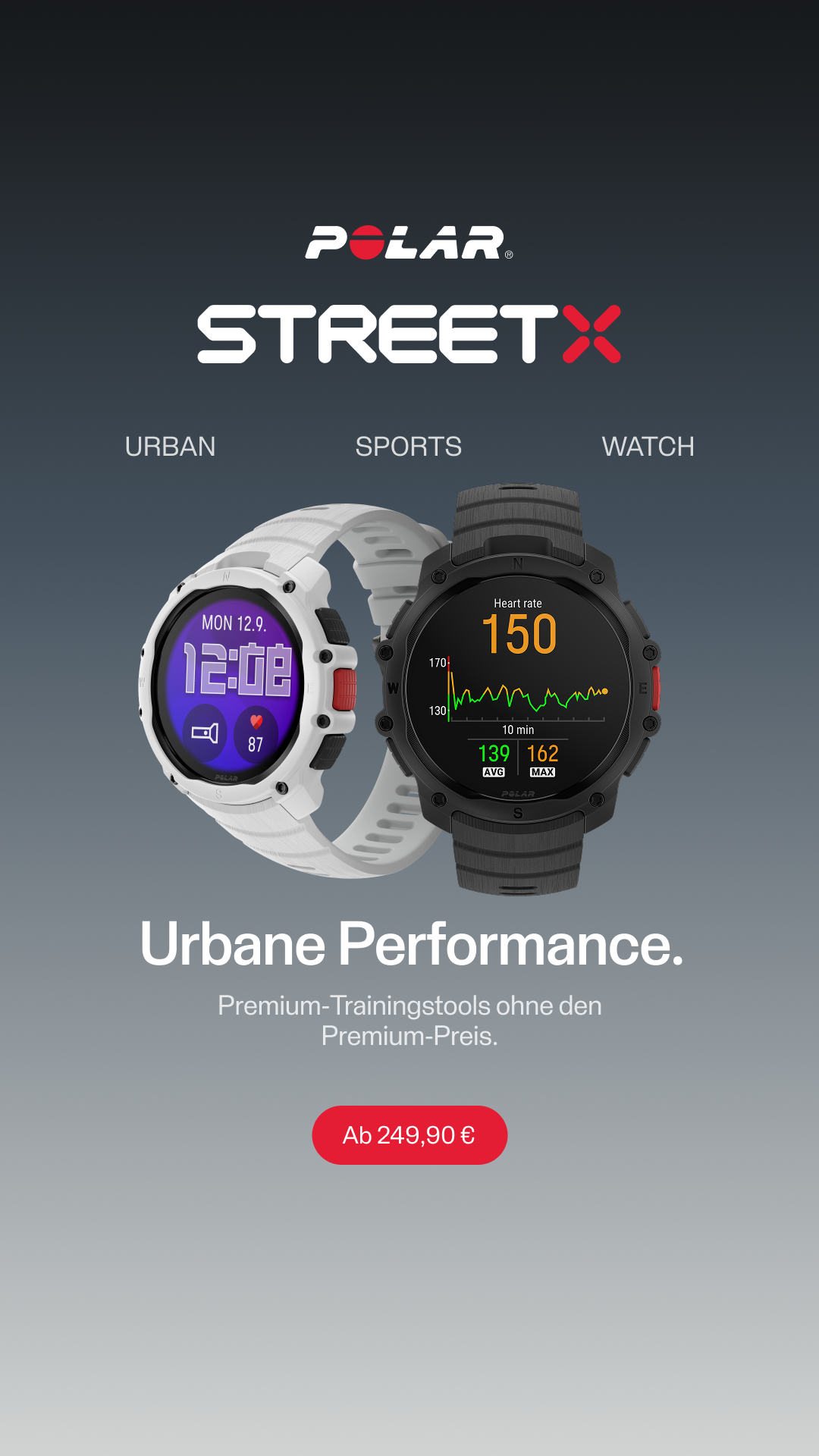 Polar Facebook ad