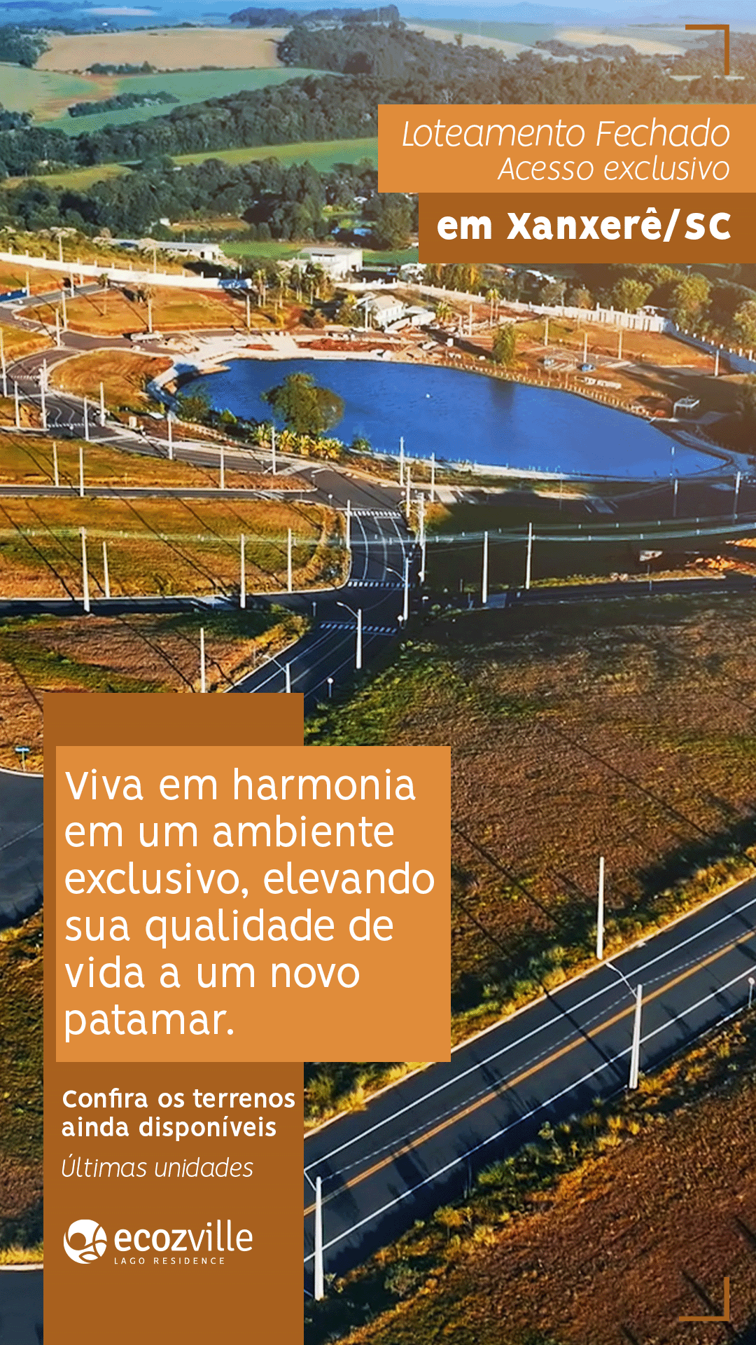 ECOZ Incorporadora Facebook ad: Loteamento Exclusivo em Xanxerê