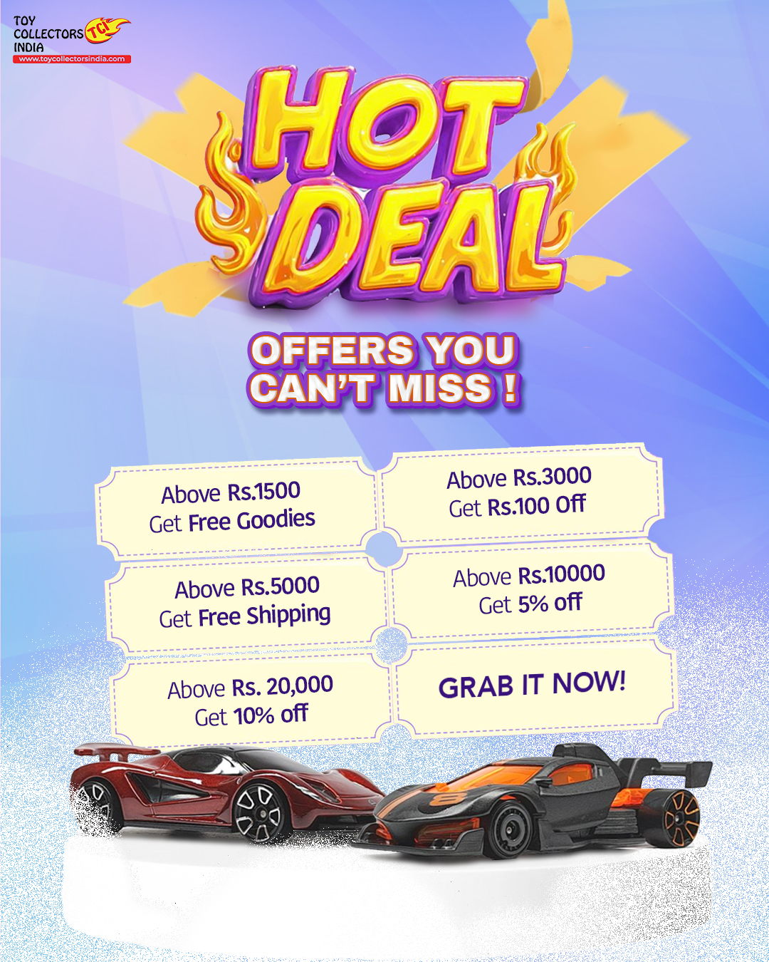 Toy Collectors India Facebook ad: Hot Deals Unlocked, Don’t Miss It!