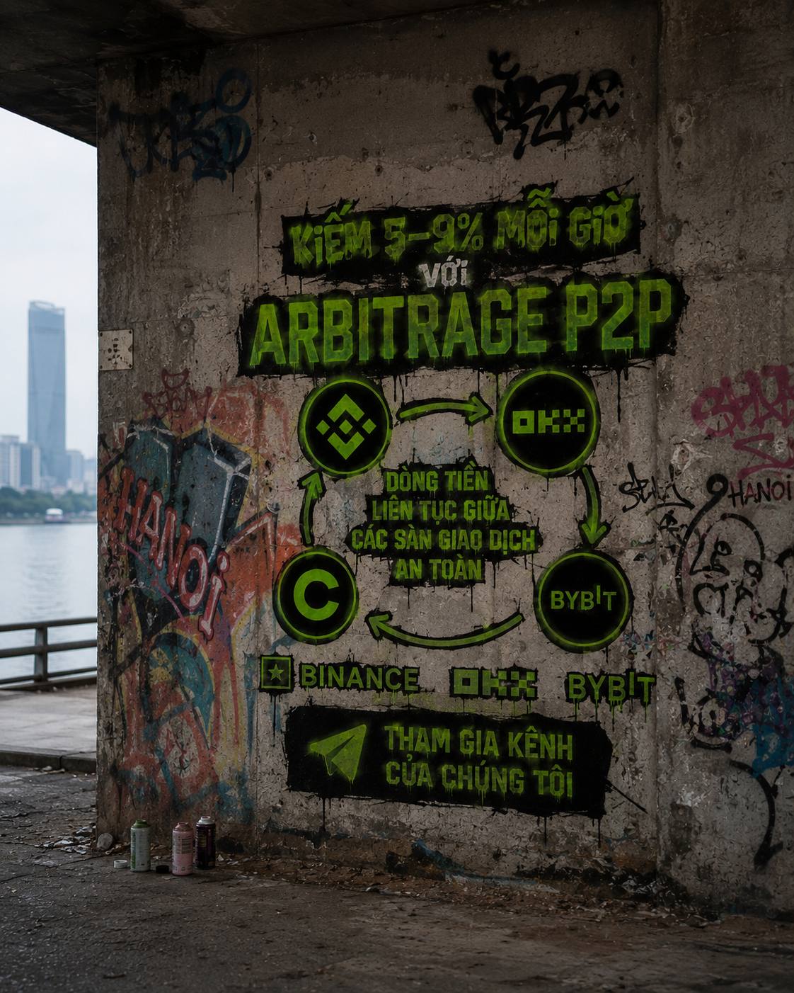 It technologies Facebook ad: Crypto Arbitrage VN