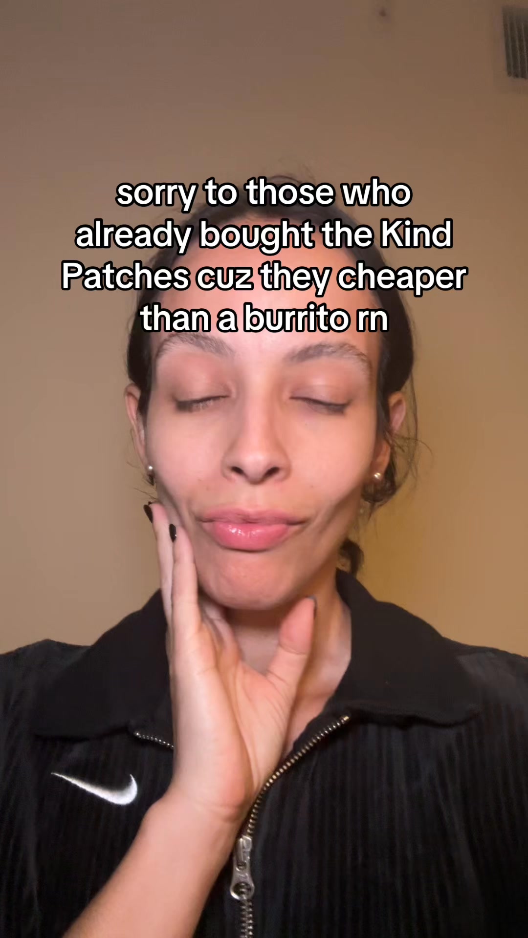 Kind Patches Facebook ad: Three Patches. Total Balance.