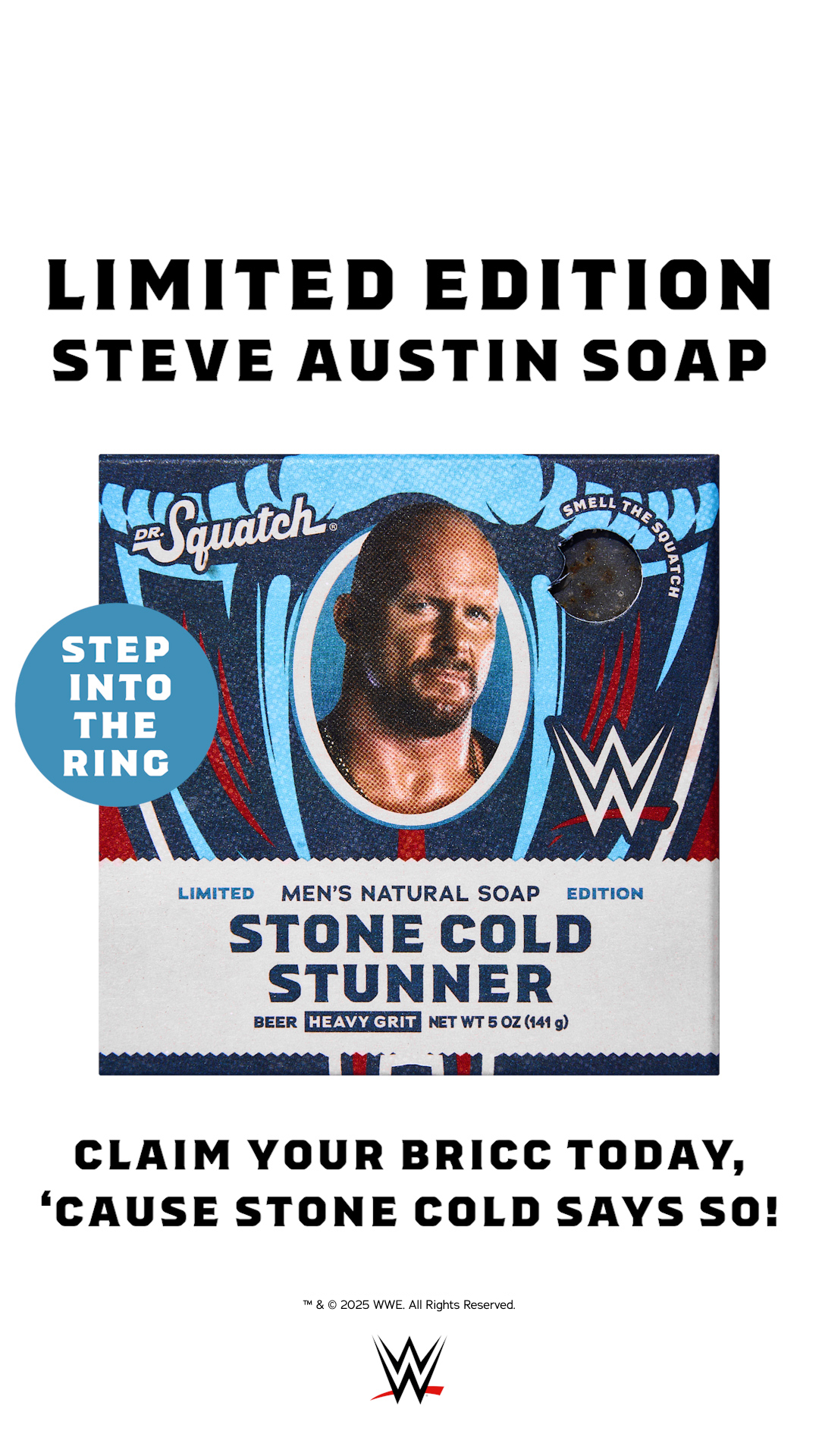 Dr. Squatch Facebook ad