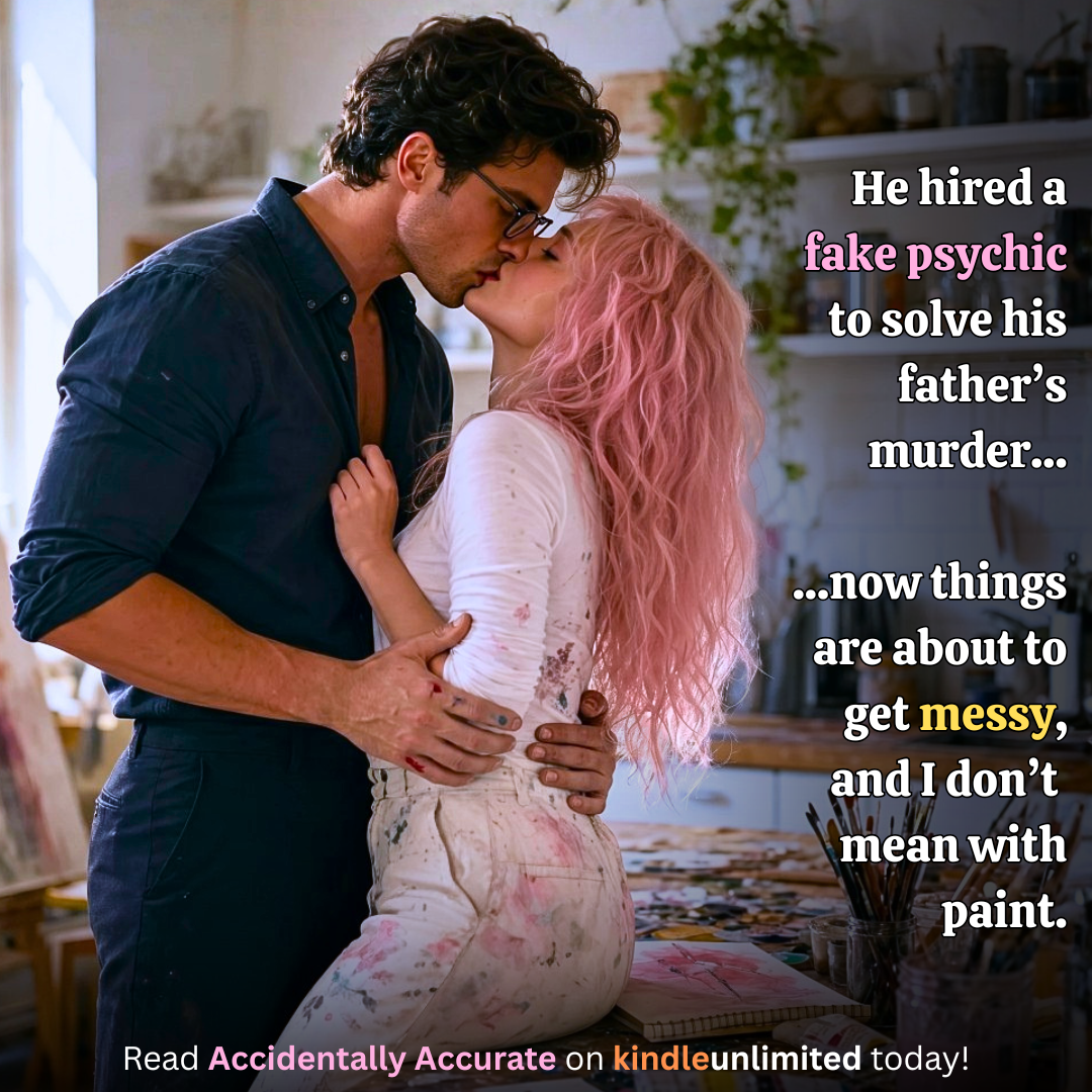 Roxie Ray Romance Reads Facebook ad: Her gift? Chaos. His curse? Liking it.