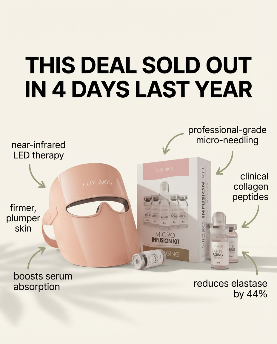 LUX SKIN Facebook ad