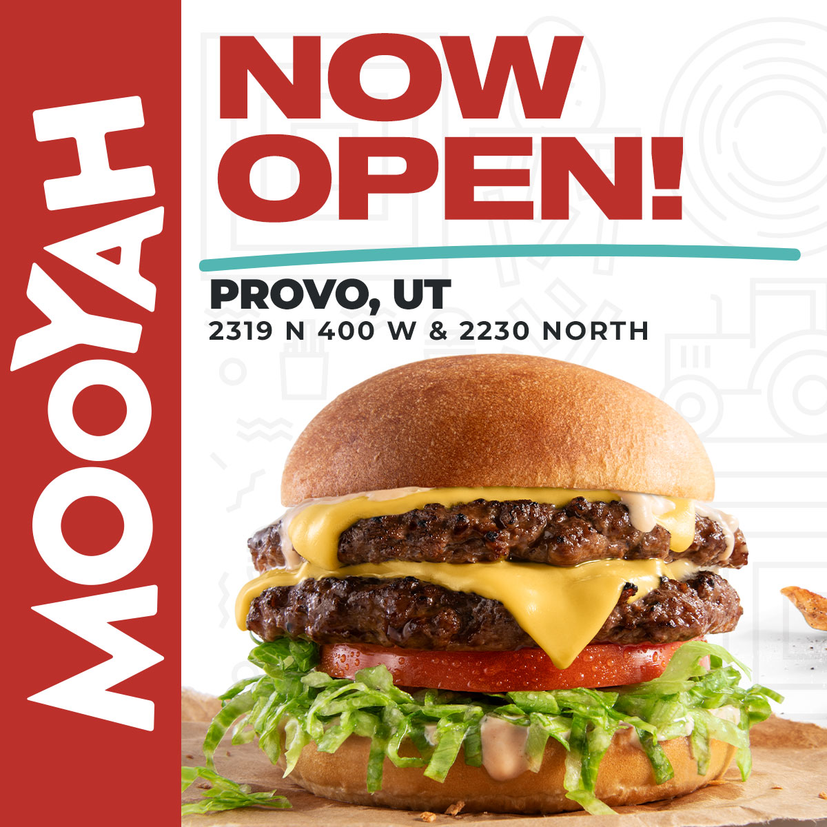 MOOYAH Burgers, Fries & Shakes Facebook ad