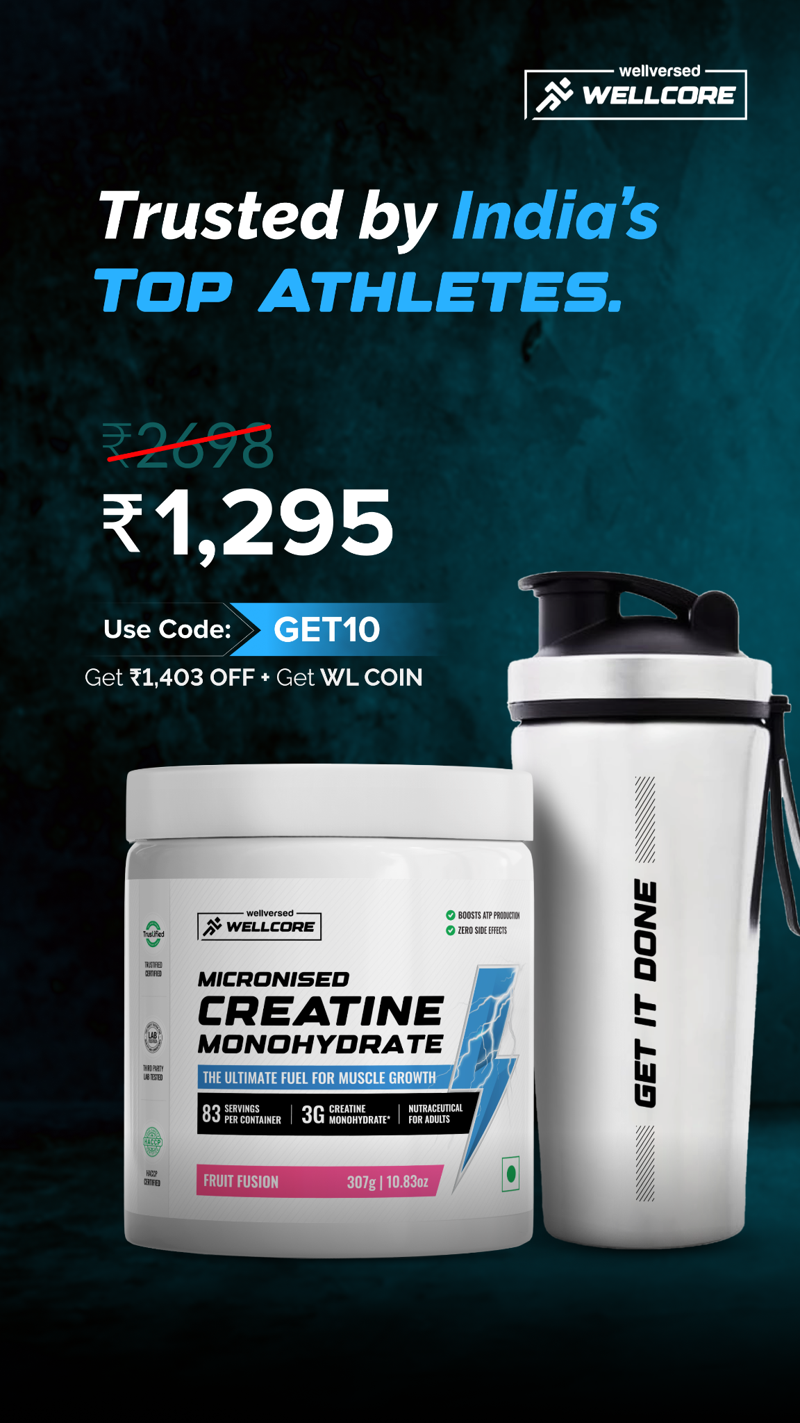 Wellcore - Wellversed Brand Facebook ad
