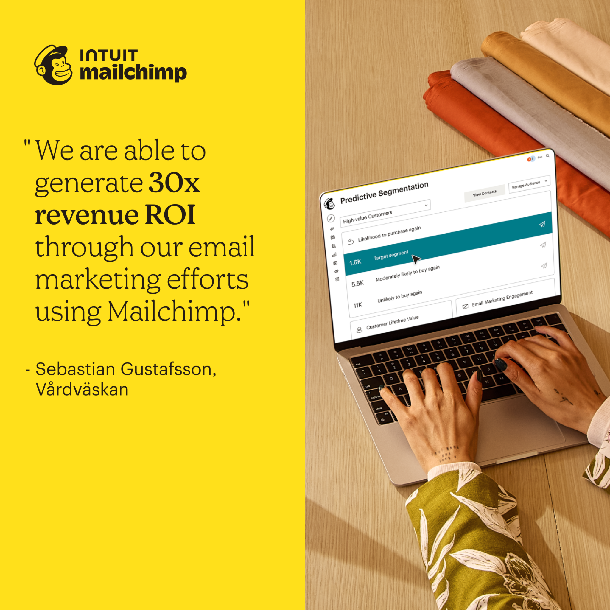 Intuit Mailchimp Facebook ad