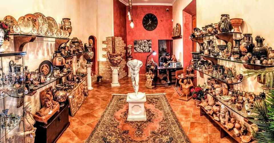 Pithos Ancient Reproductions Facebook ad