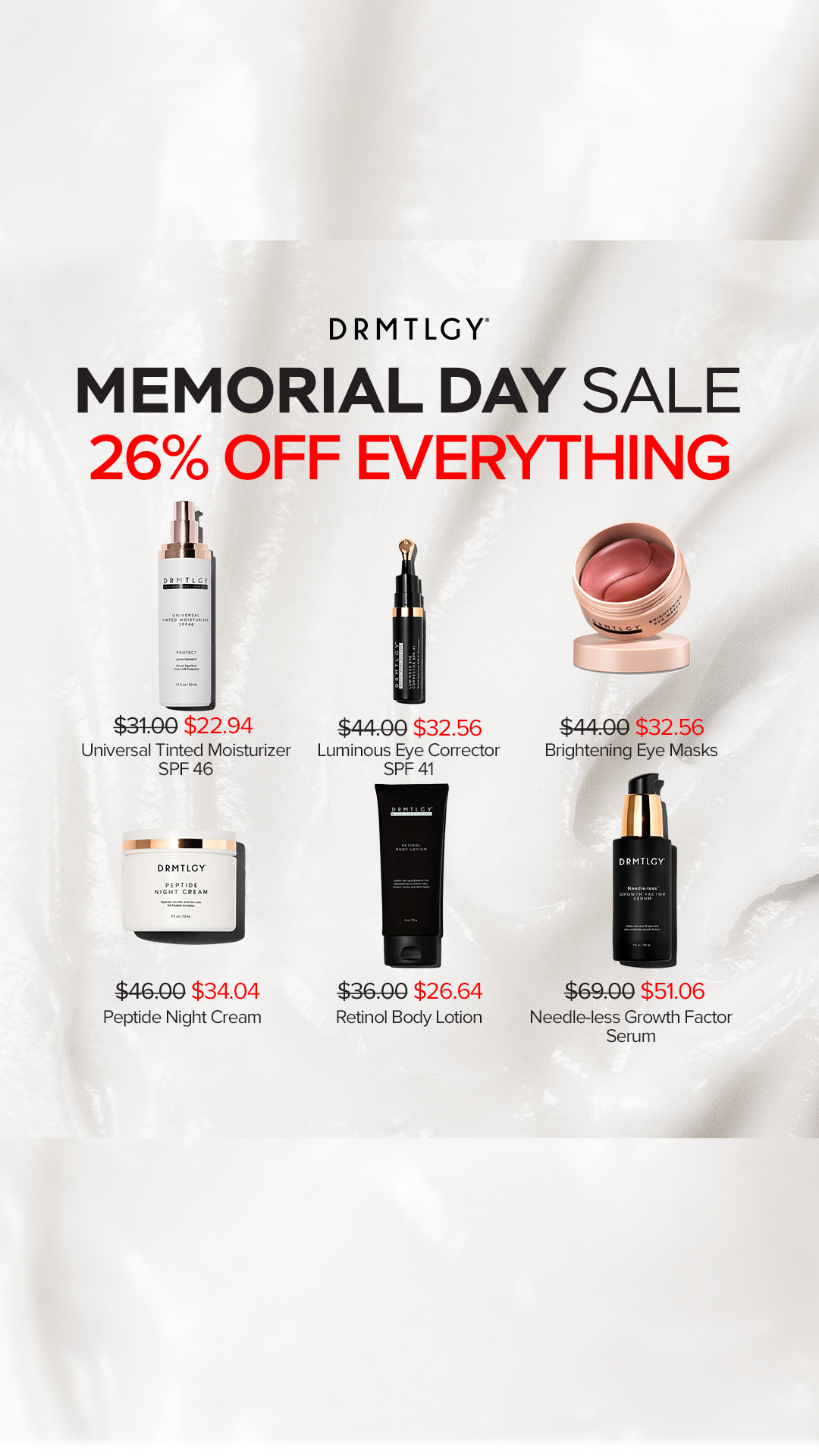 DRMTLGY Facebook ad