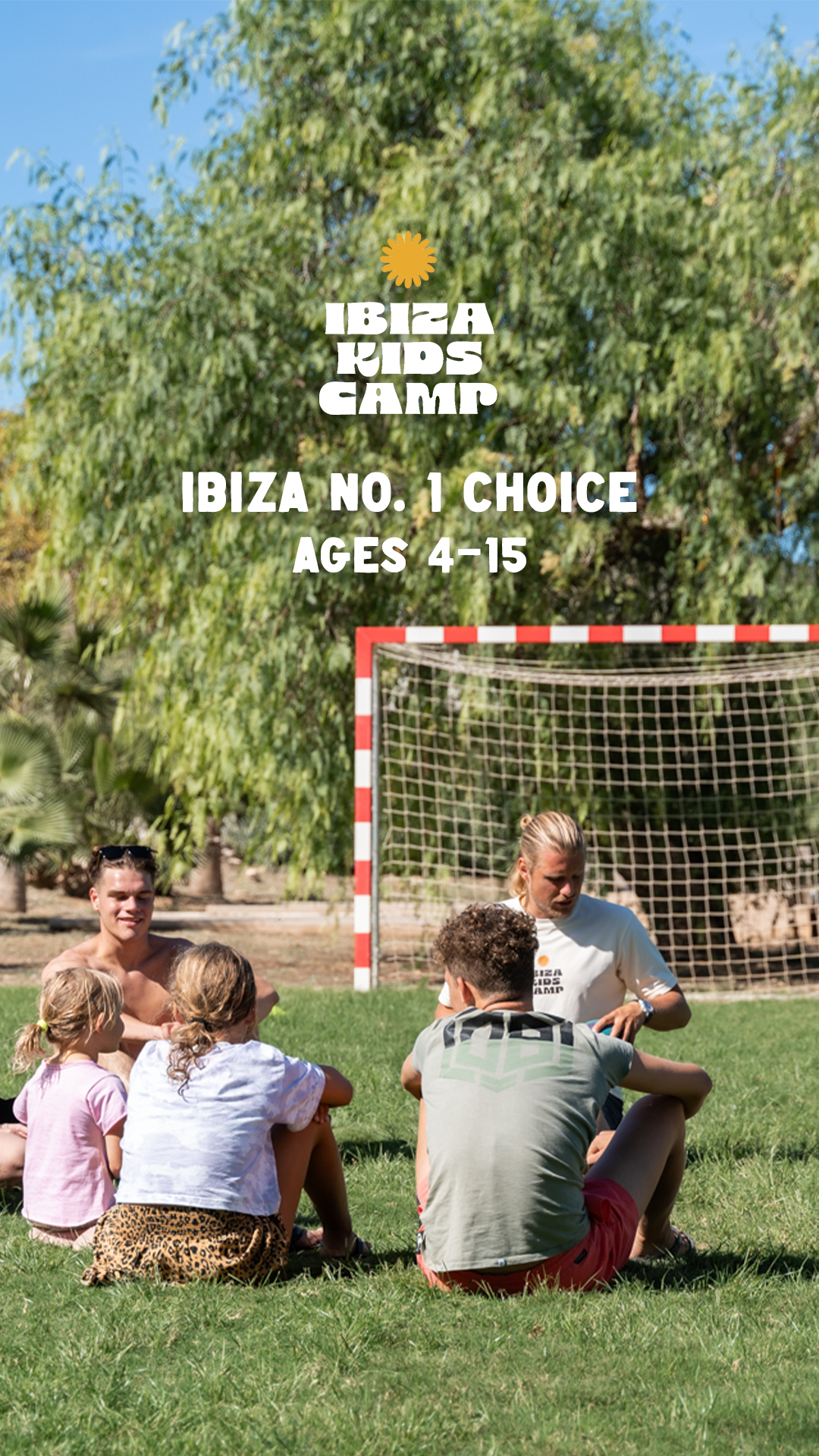 Ibiza Kids Camp Facebook ad
