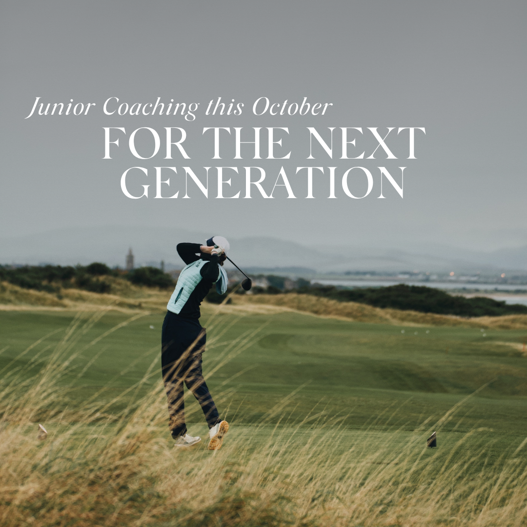Fairmont St Andrews Facebook ad: Book Junior Golf Coaching