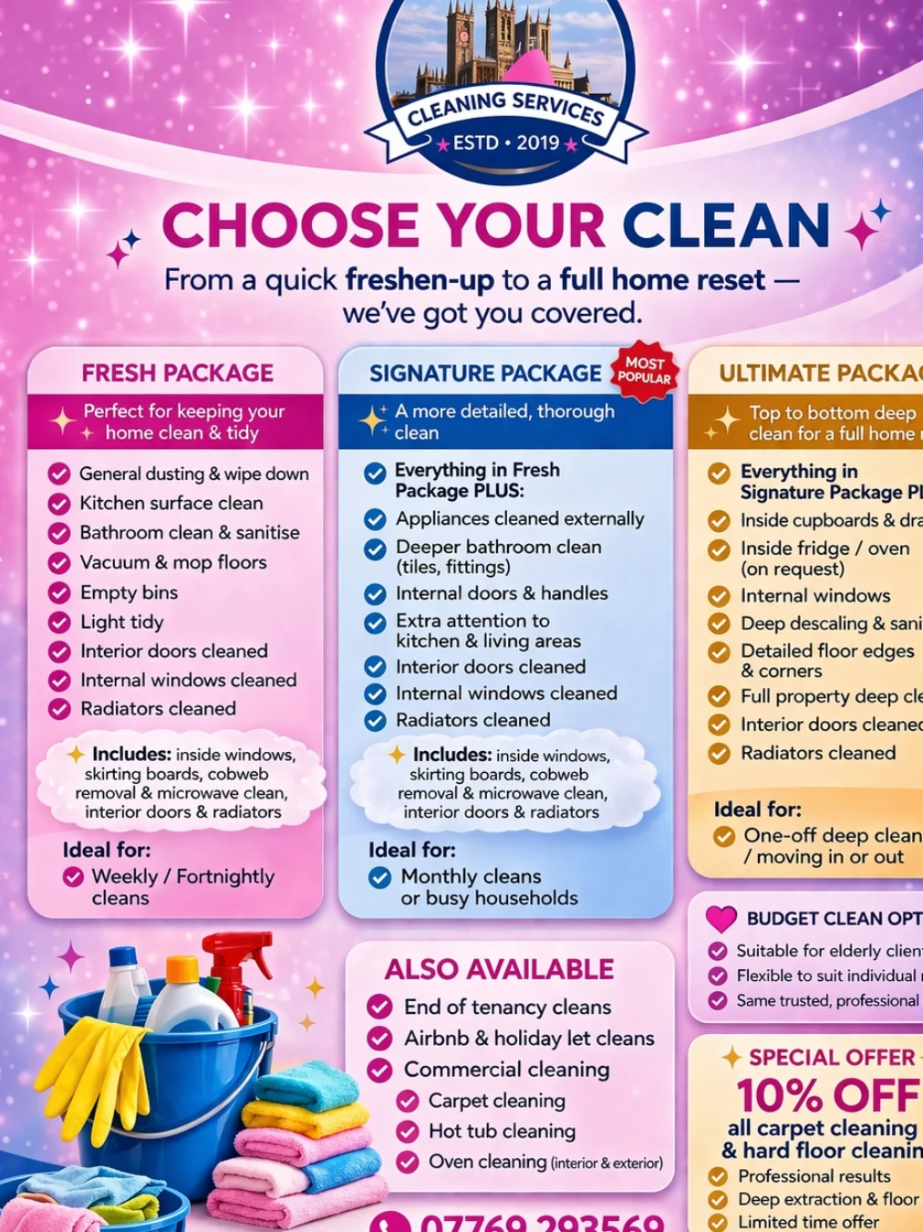 lincsscleanings90 Facebook ad