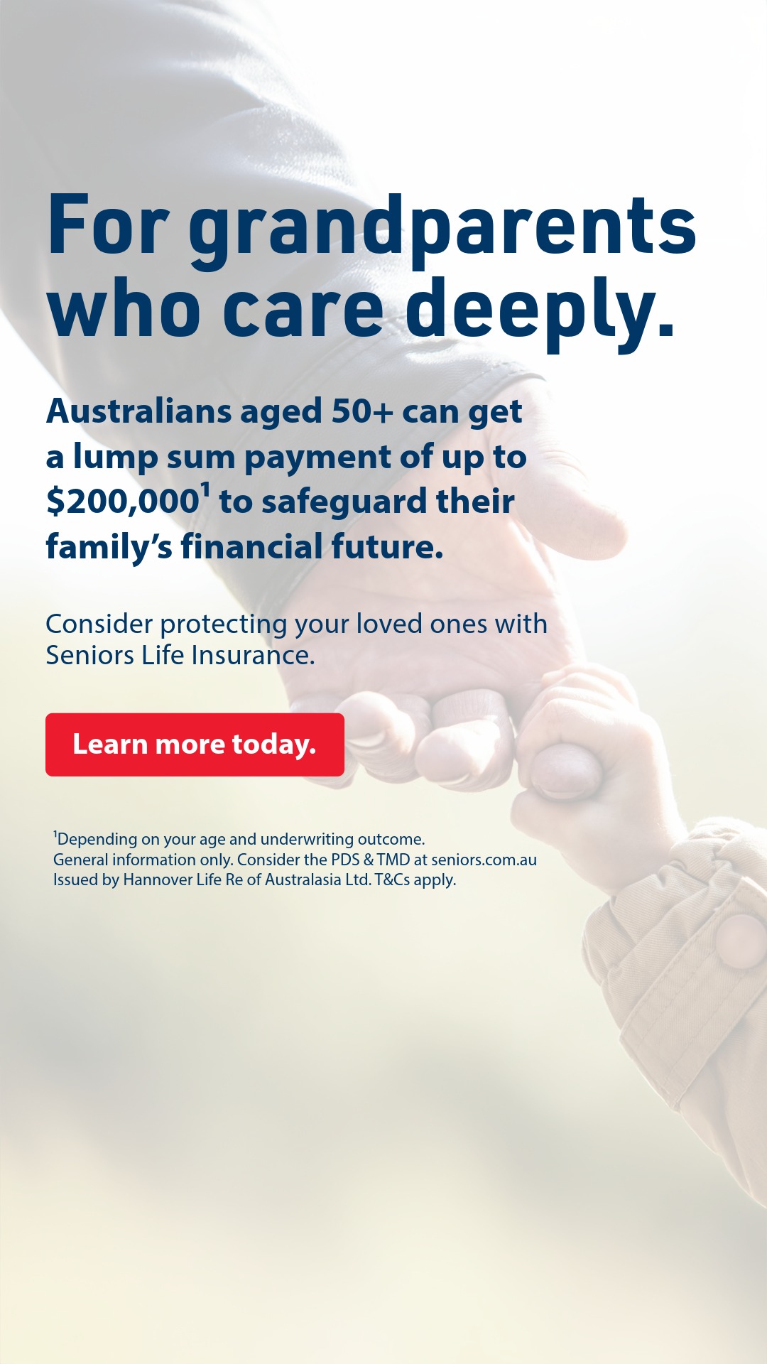 Australian Seniors Insurance Agency Facebook ad