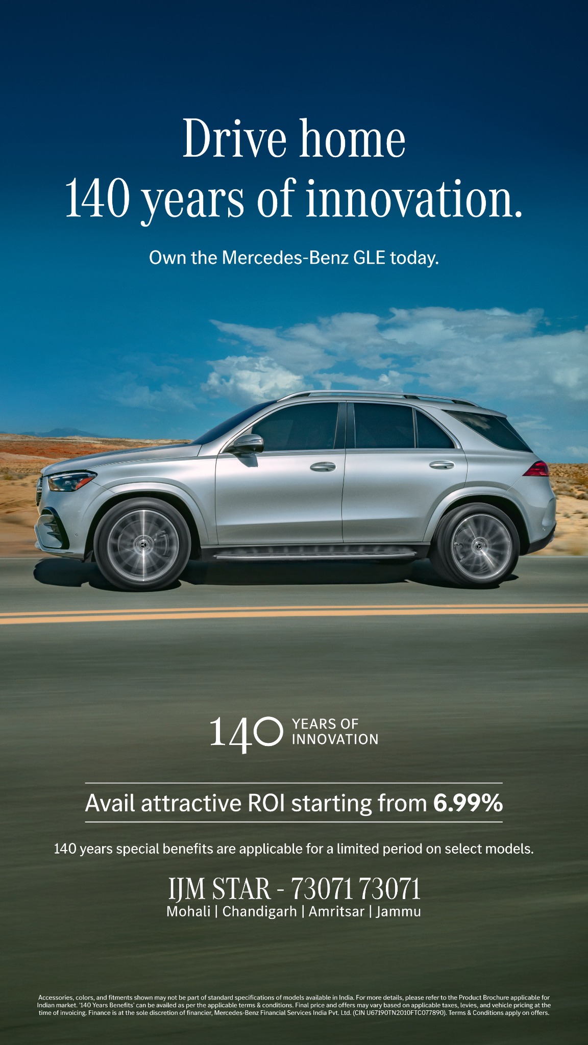Mercedes-Benz IJM Star Facebook ad from Mar 16, 2026