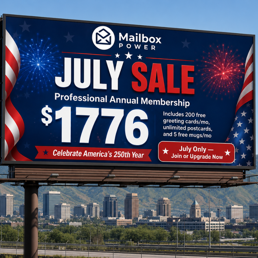 Mailbox Power Facebook ad: Limited Time, Save 25% Today