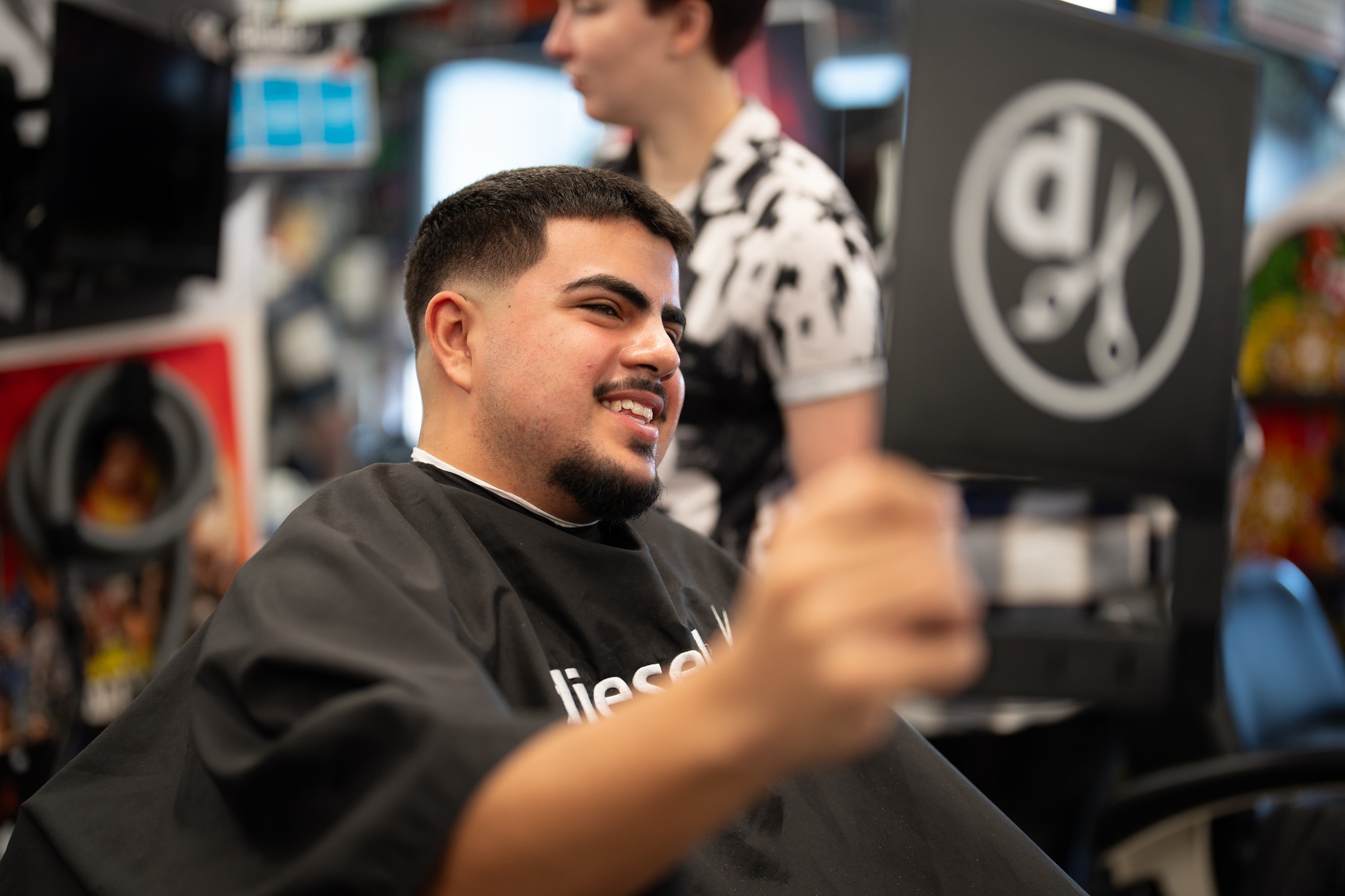 Diesel Barbershop - IGP Place Facebook ad: Diesel Barbershop is a man cave for haircuts.