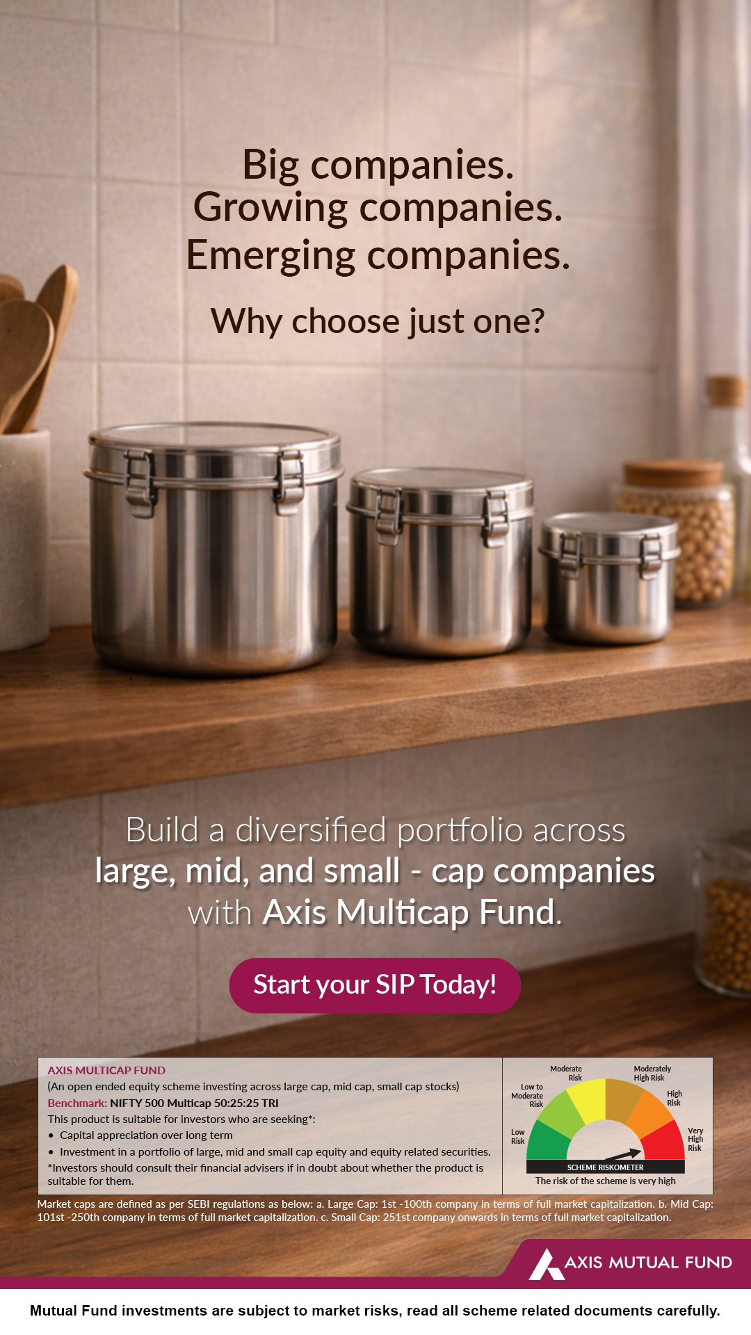 Axis Mutual Fund Facebook ad