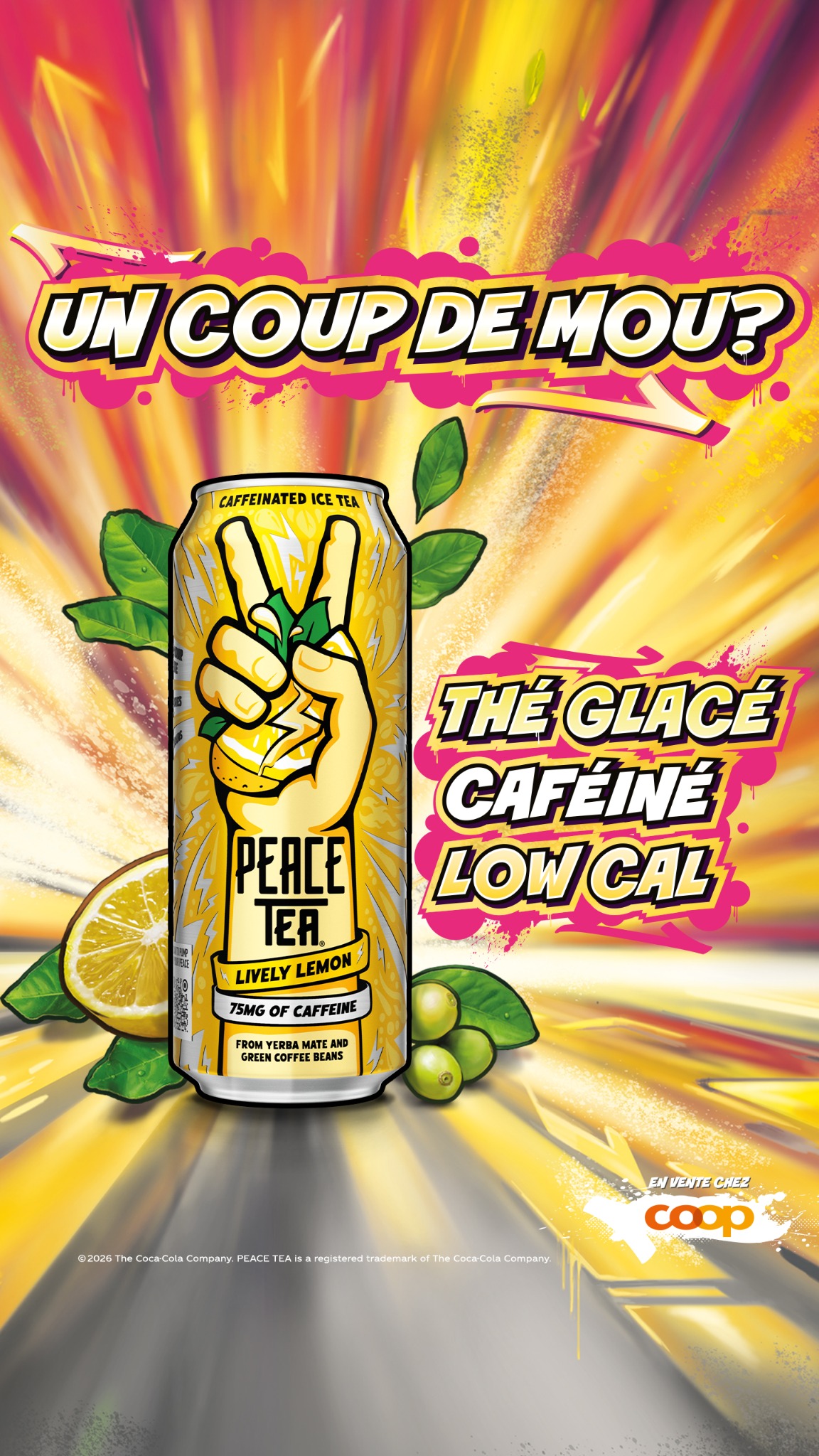 Peace Tea Europe Facebook ad from Apr 24, 2026