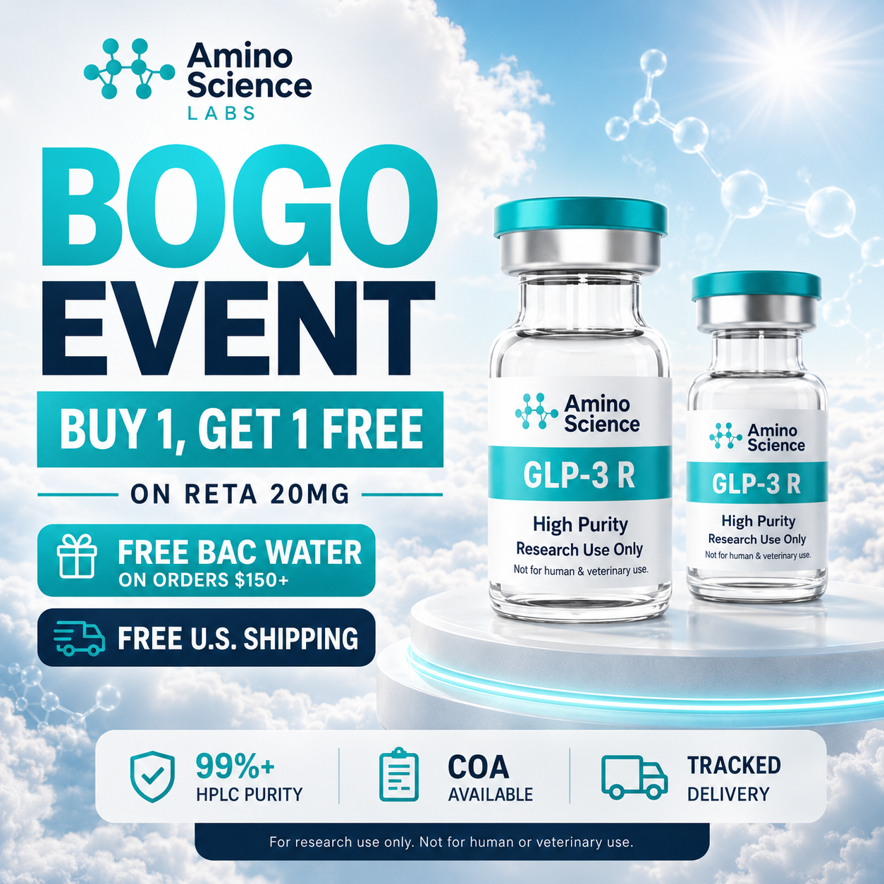 Amino Science Labs Facebook ad
